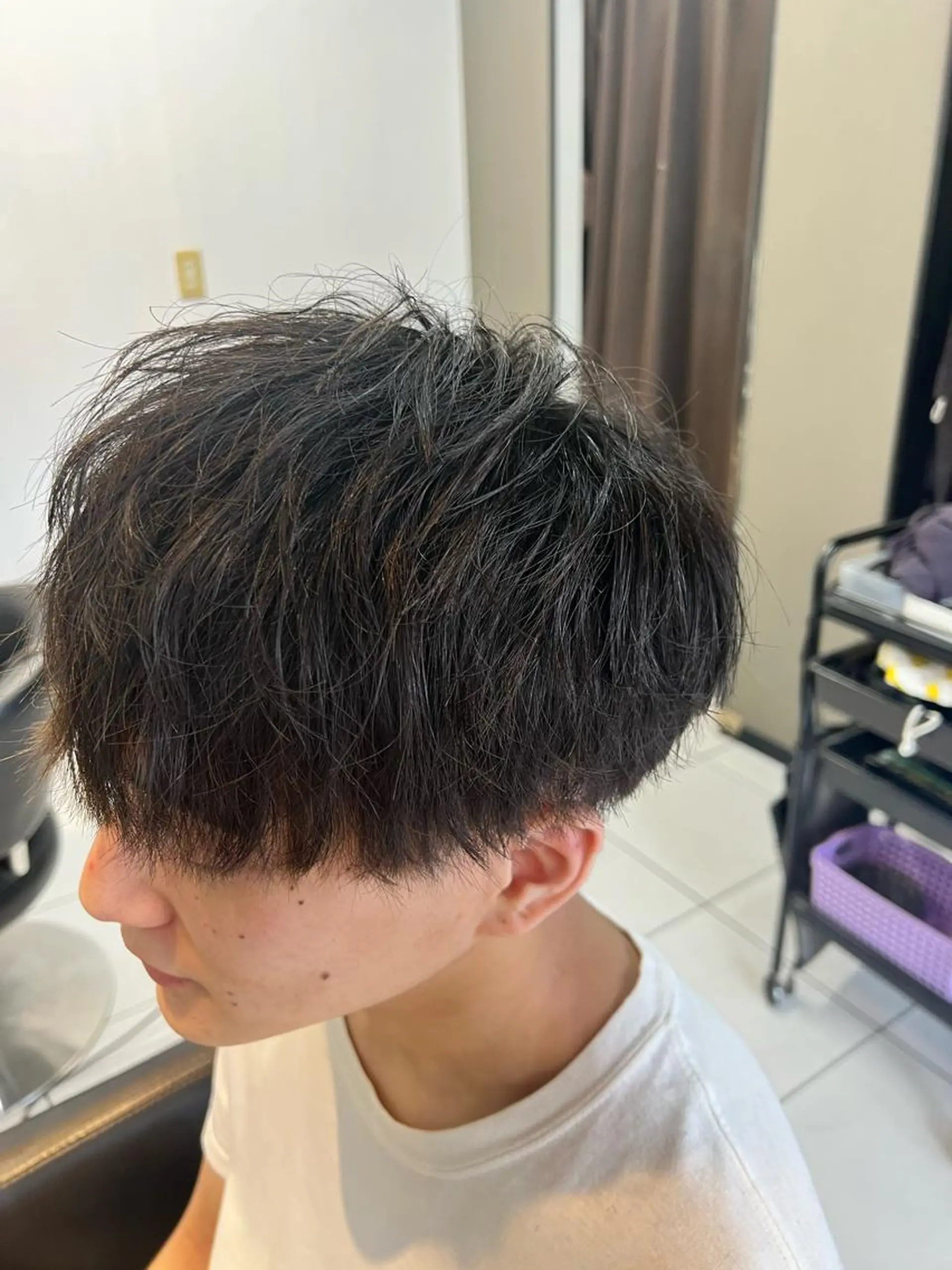 メンズ パーマ特化美容師 茂木広幸のヘアスタイル