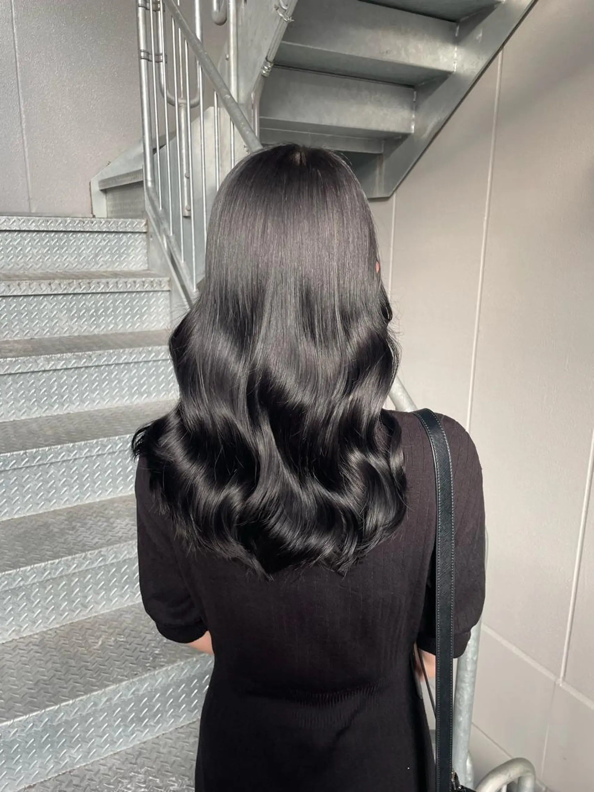 セミロング カラー ヘアアレンジ Ella所属・nana【艶髪】/ レイヤー/縮毛矯正のヘアスタイル