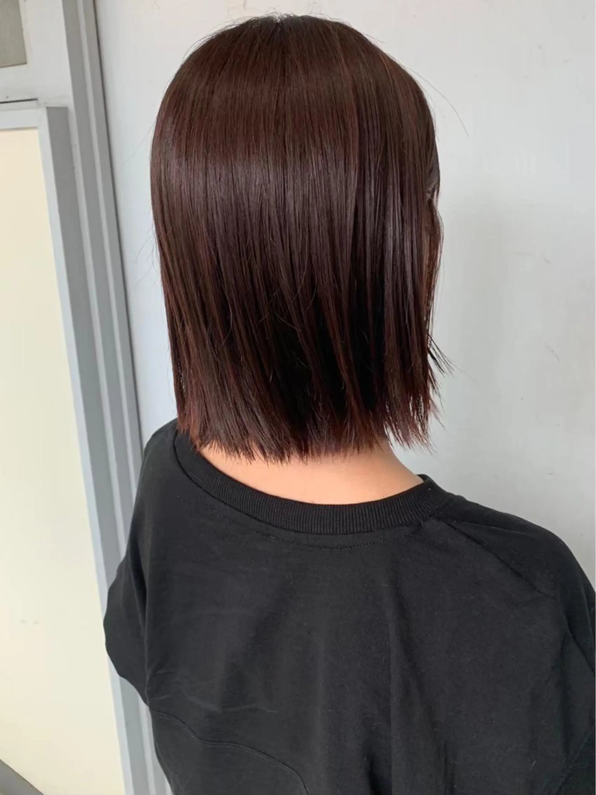 ショート カラー バレイヤージュ ブリーチ ケアブリーチ ダブルカラー ハイライトカラー 神戸ボブ✂️ ioe三宮/田 伸佳のヘアスタイル