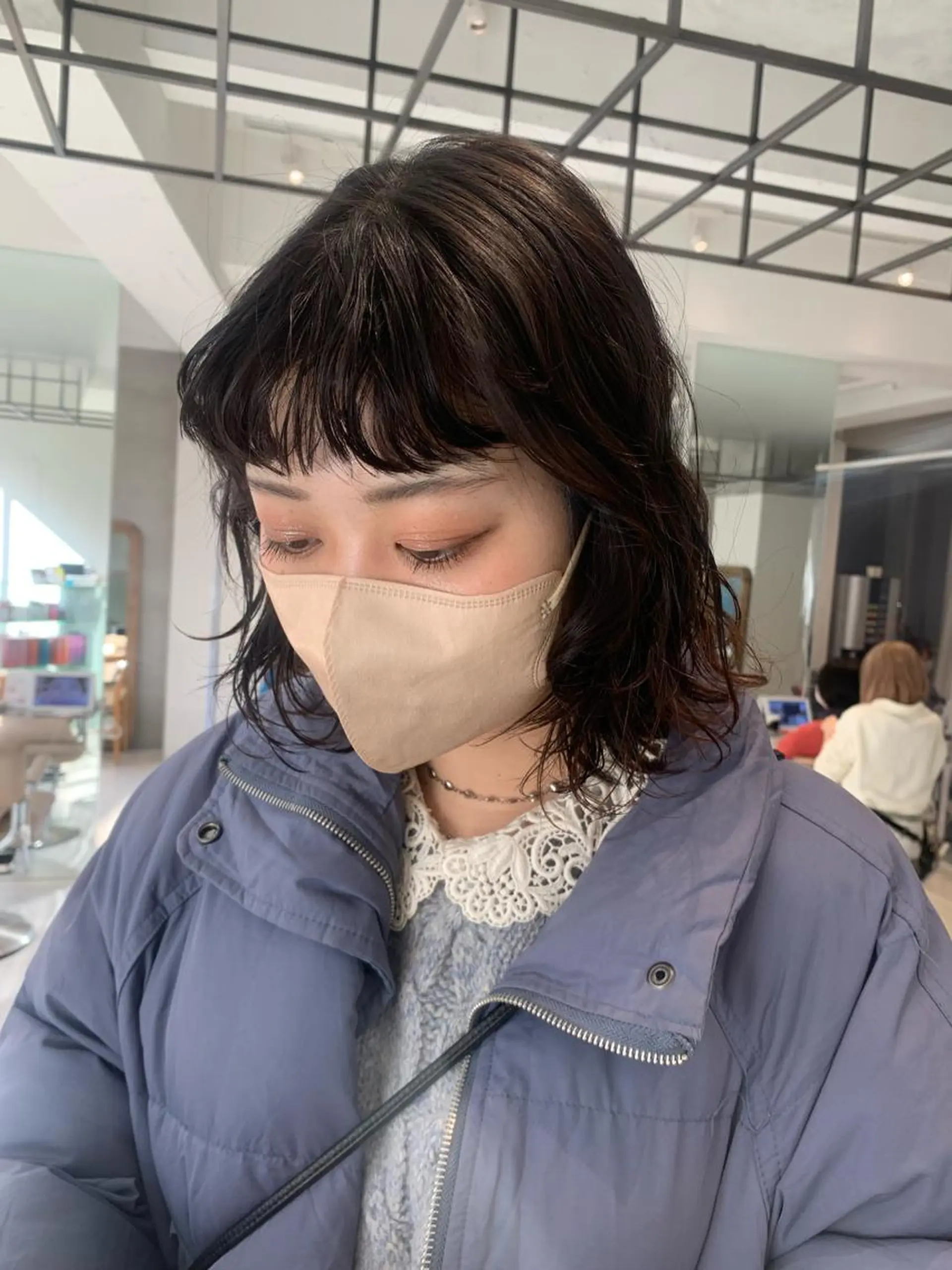 ミディアム パーマ bob/ aoiのヘアスタイル