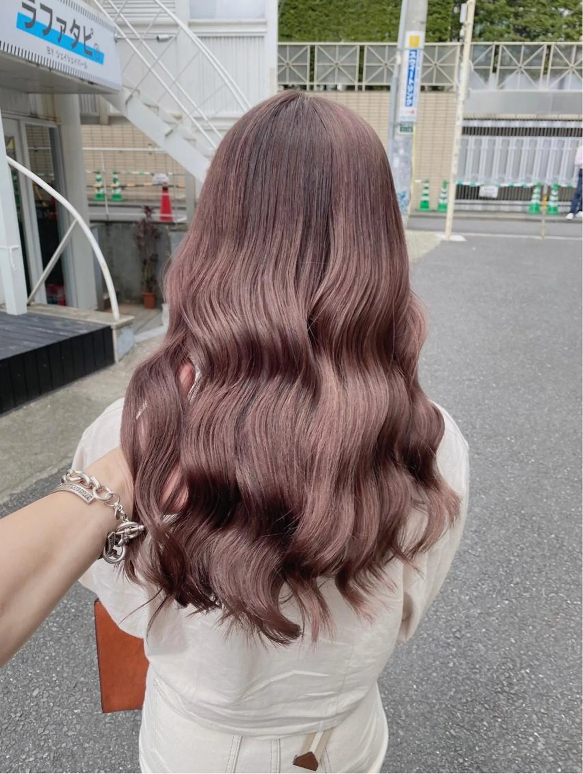 ロング ヘアアレンジ ヘアカラー トリートメント ❄️💛エクステ ブリーチ❄️yukiのヘアスタイル