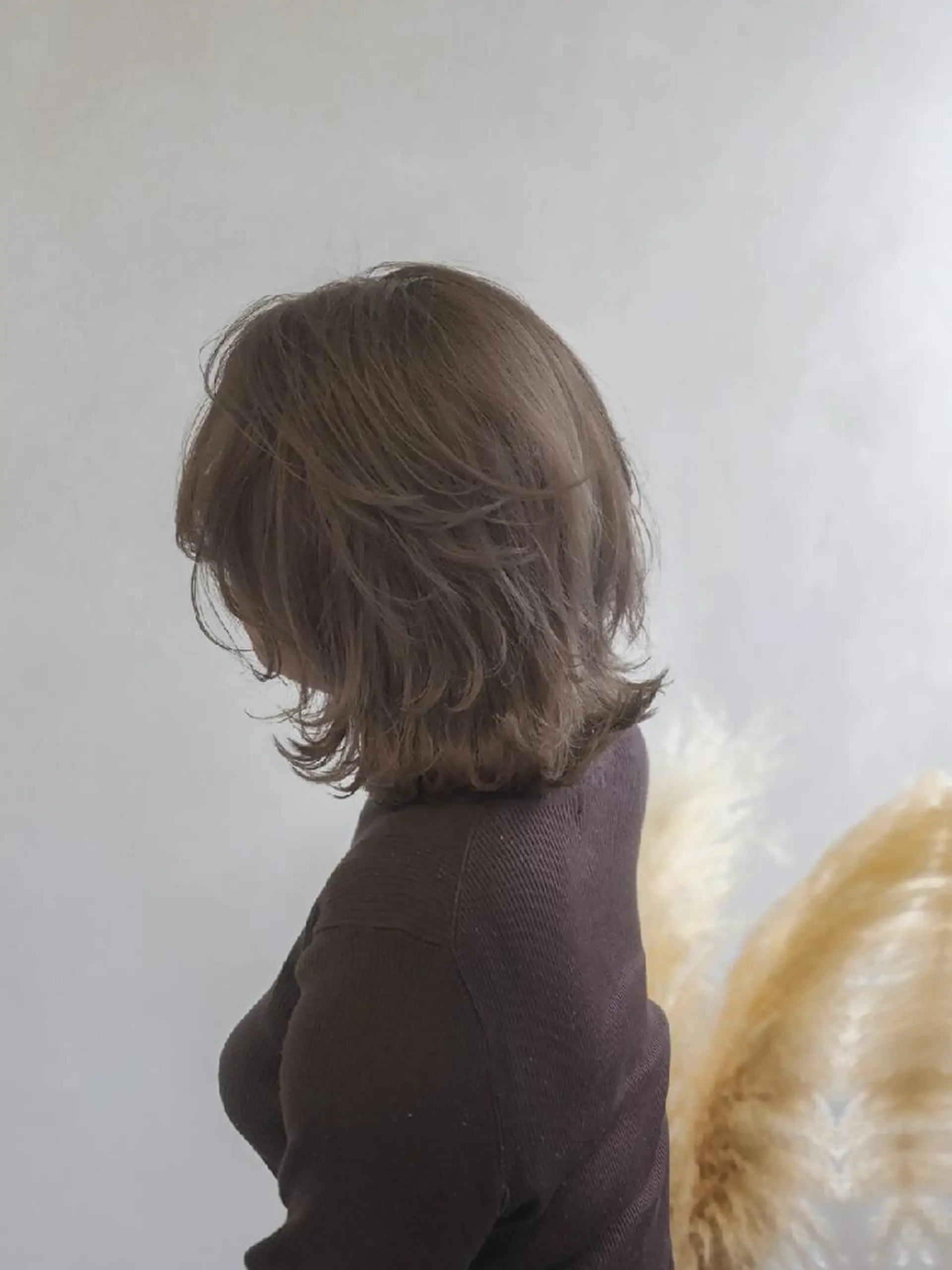 ミディアム トリートメント Armoire所属・安藤悠里/ハイトーン /デザインカラーのヘアスタイル