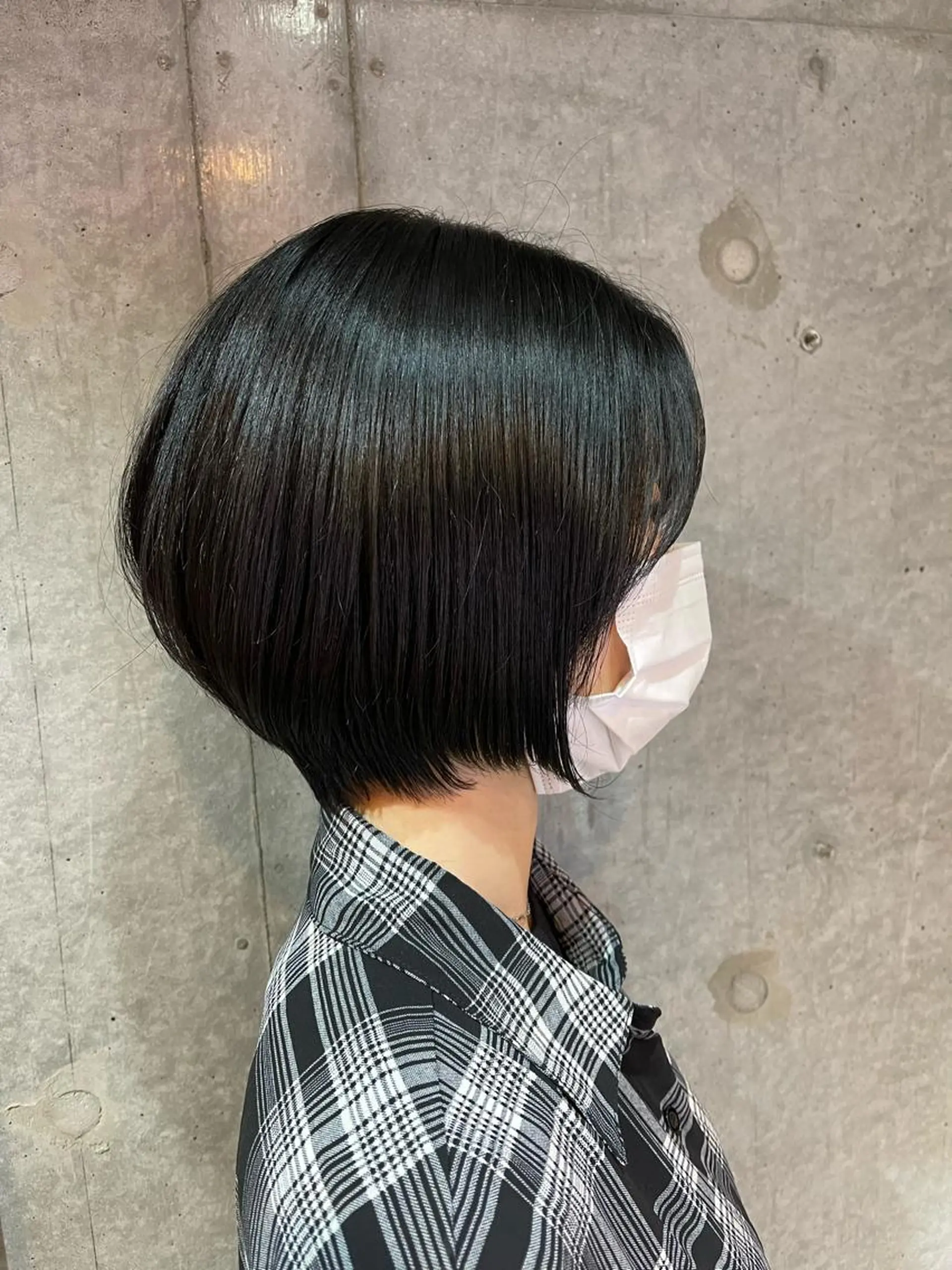 ショート ショートボブ ボブ ショートヘア ボブ/インナーカラー ショート/佐野祥子のヘアスタイル