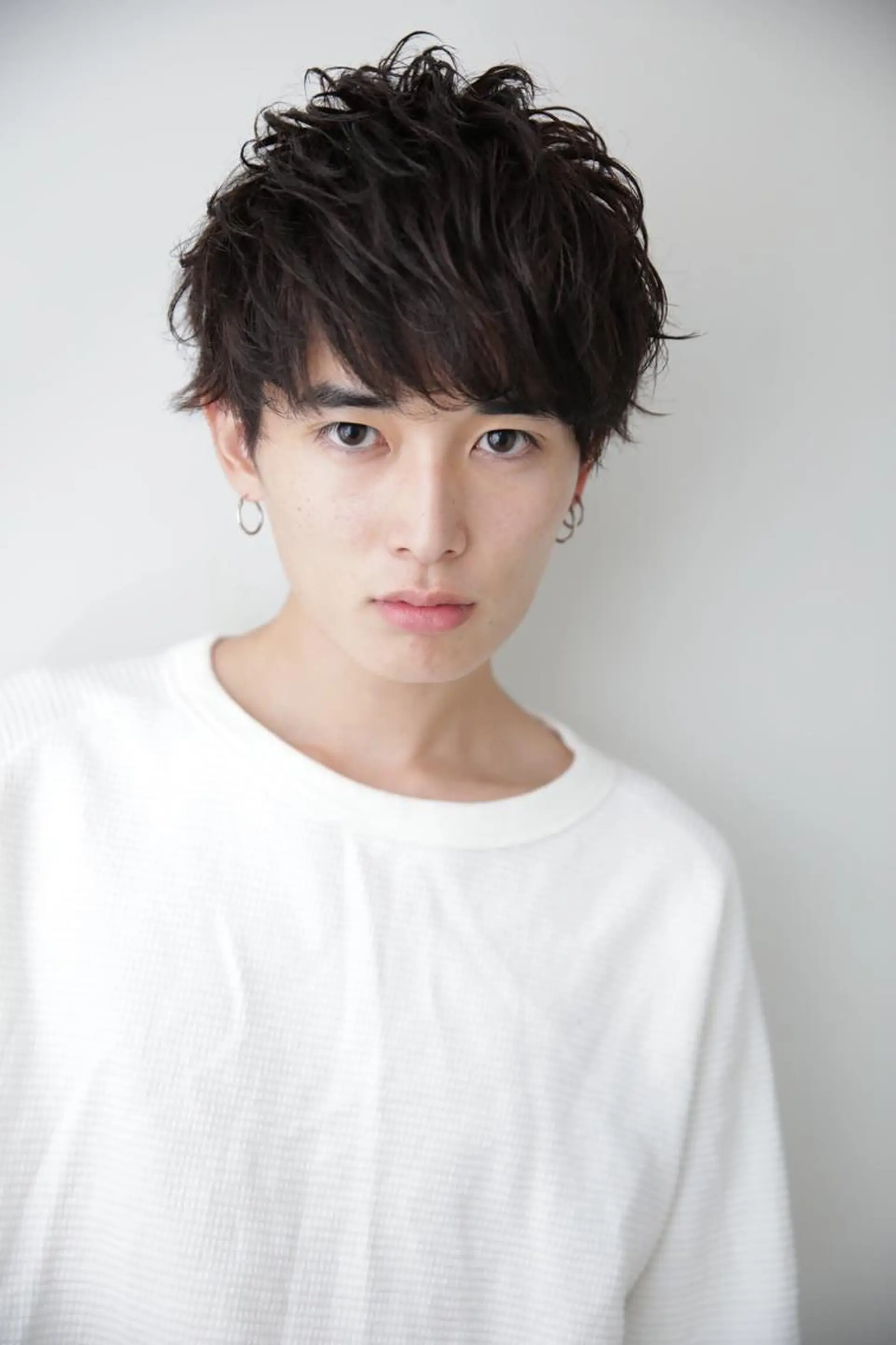 ショート カラー パーマ ヘアアレンジ 山下 直人のヘアスタイル