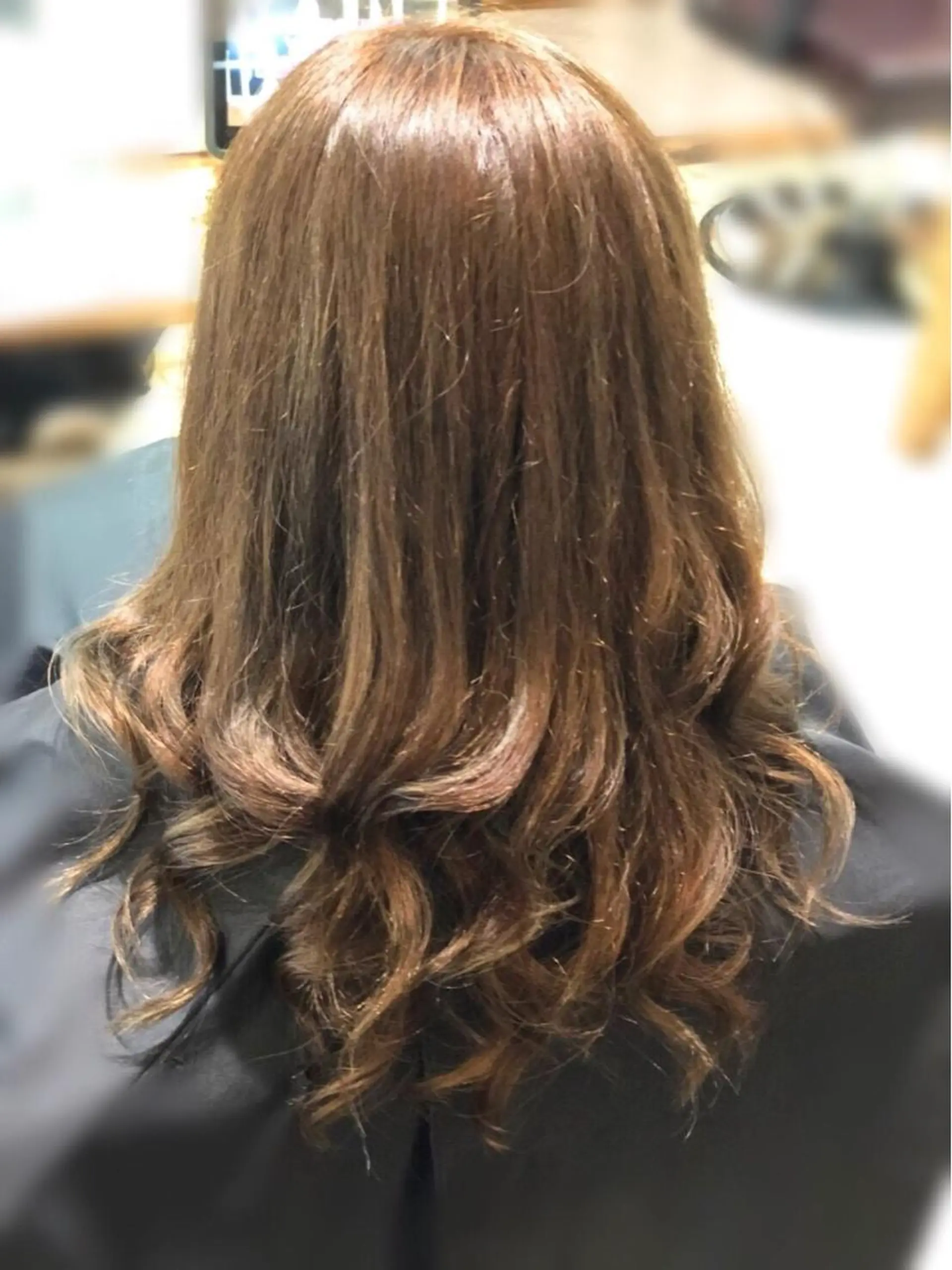 セミロング 髪質改善 田沼のヘアスタイル