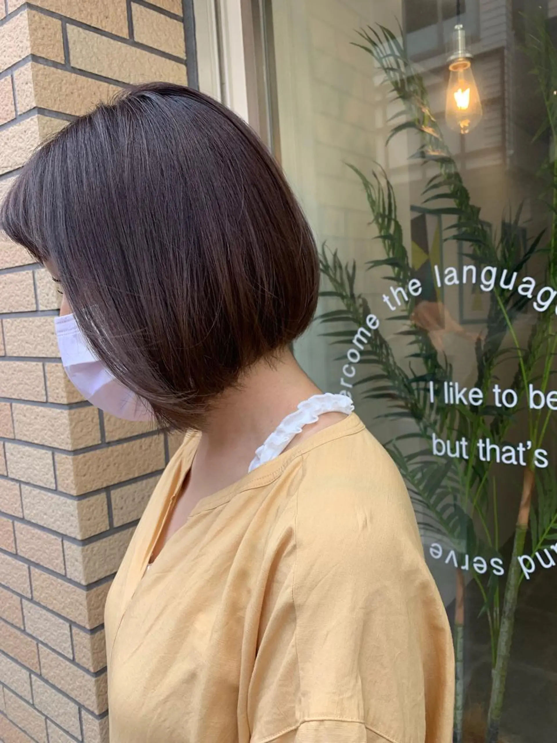 ミディアム カット トリートメント 🟤TAP🟤 木曳野　金沢店のヘアスタイル