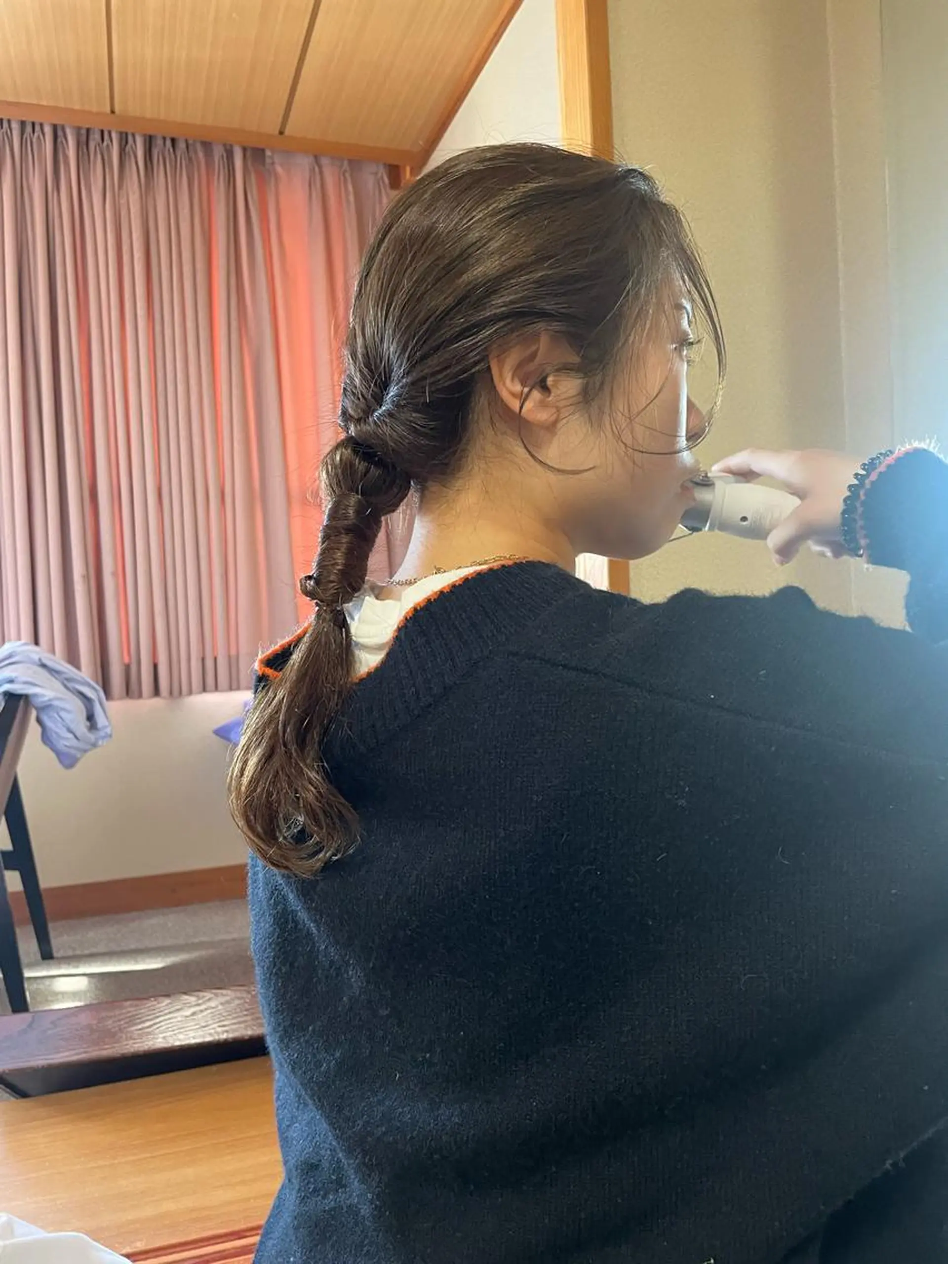 ロング カラー ヘアセット satsuki 暖色・ブラウンカラーのヘアスタイル