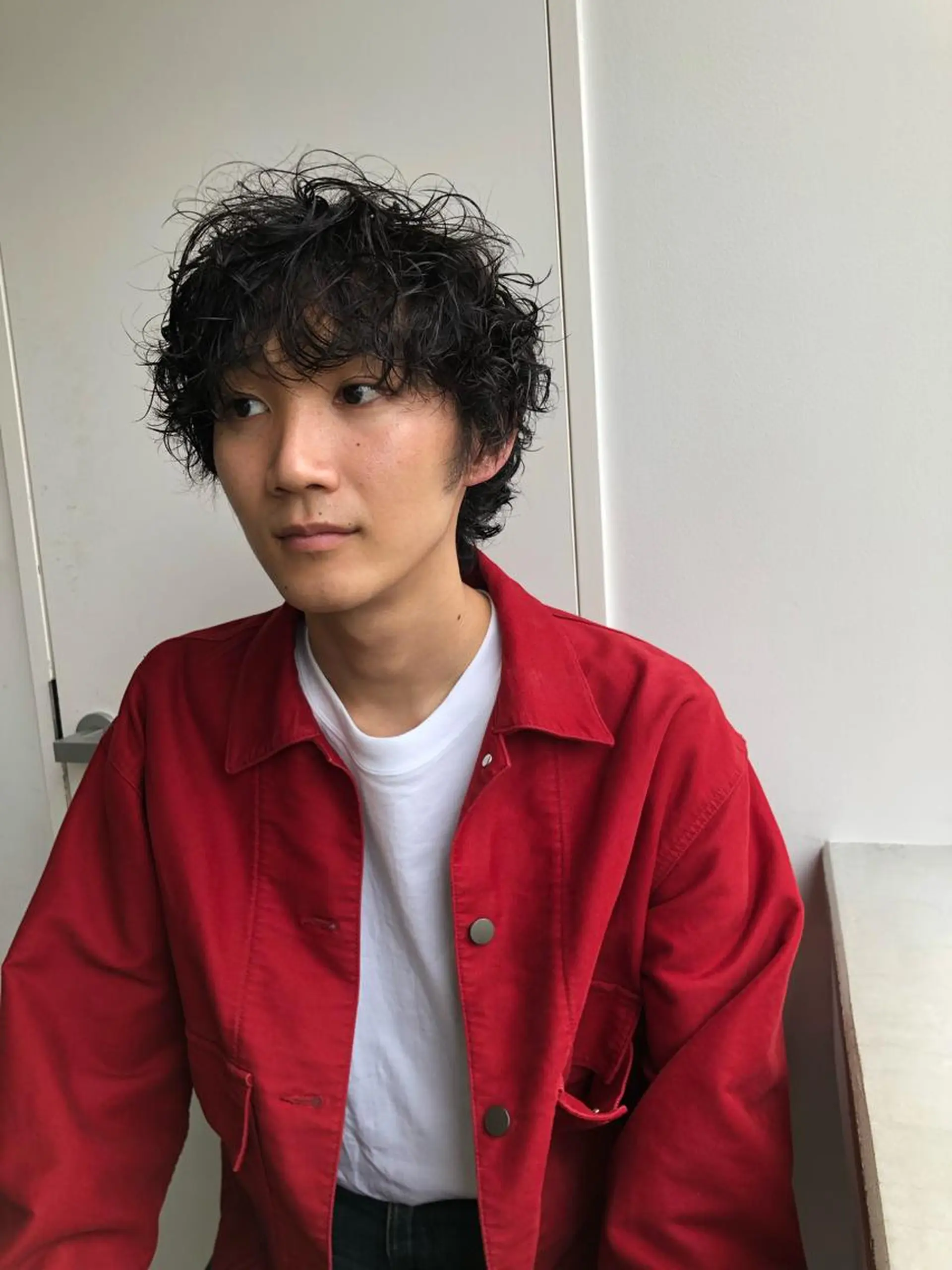 メンズ メンズパーマ カット パーマ トリートメント 渋谷メンズカット/ 工藤靖也のヘアスタイル