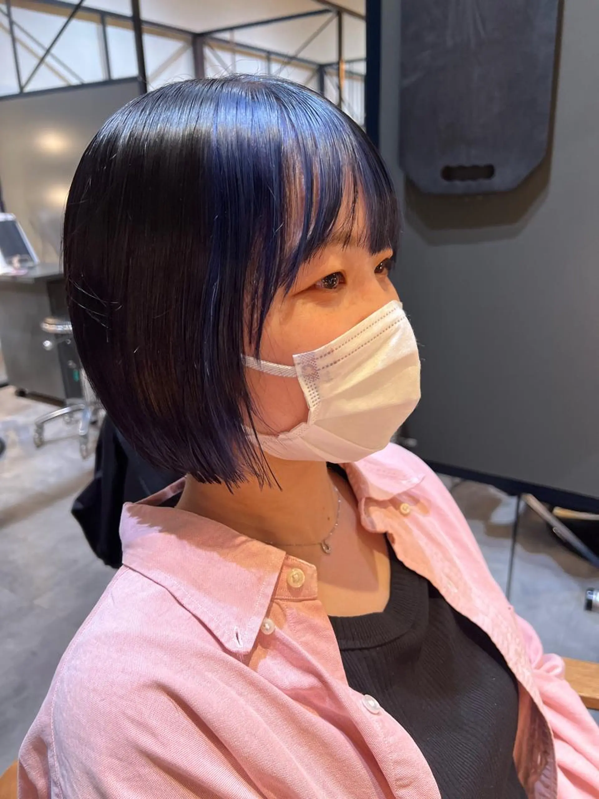 ショート カラー 髪質改善ストレート Kantaのヘアスタイル