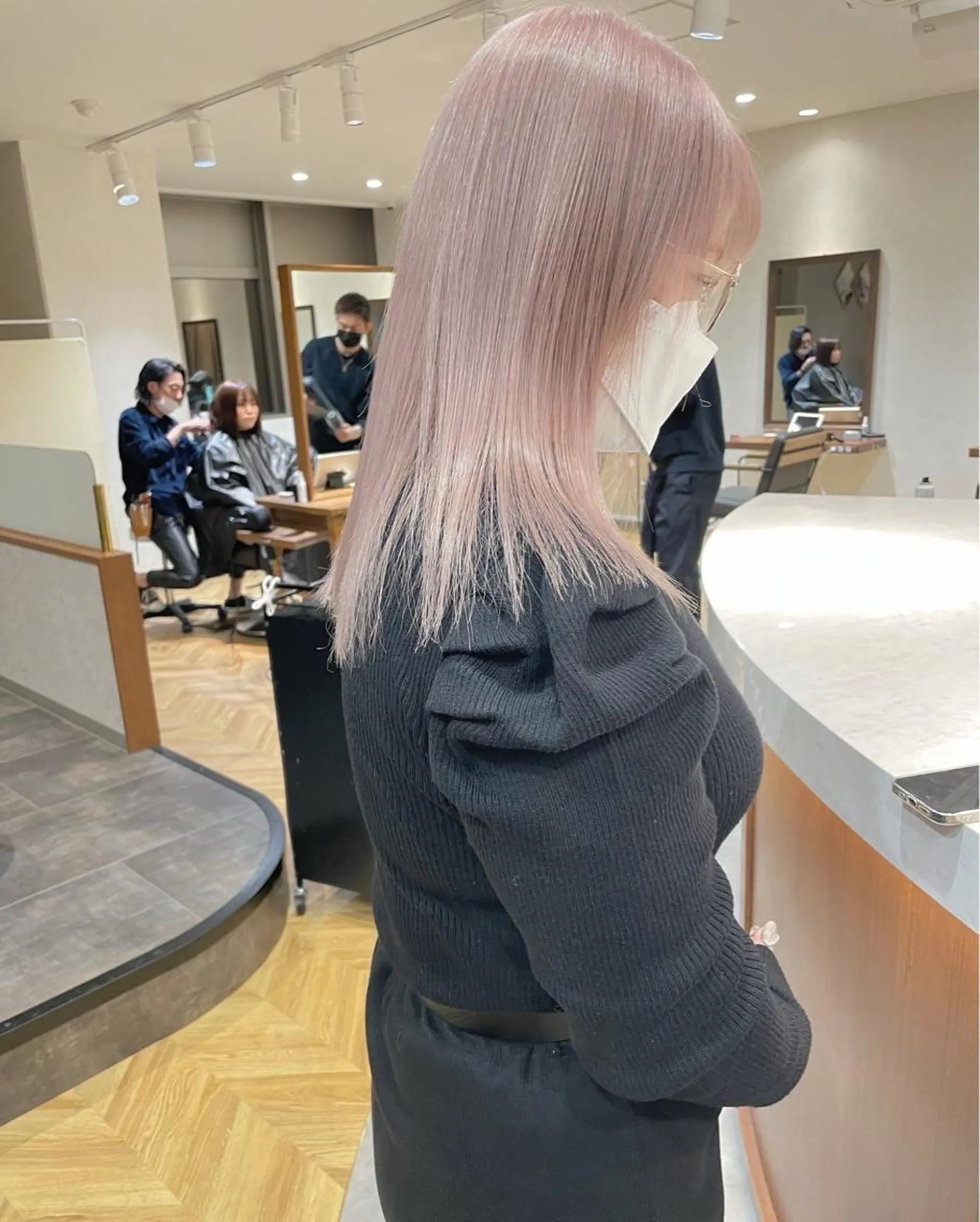 ロング カラー カット ヘアカラー トリートメント 髪質改善/ボブ/ ハイトーン❣️yuiのヘアスタイル