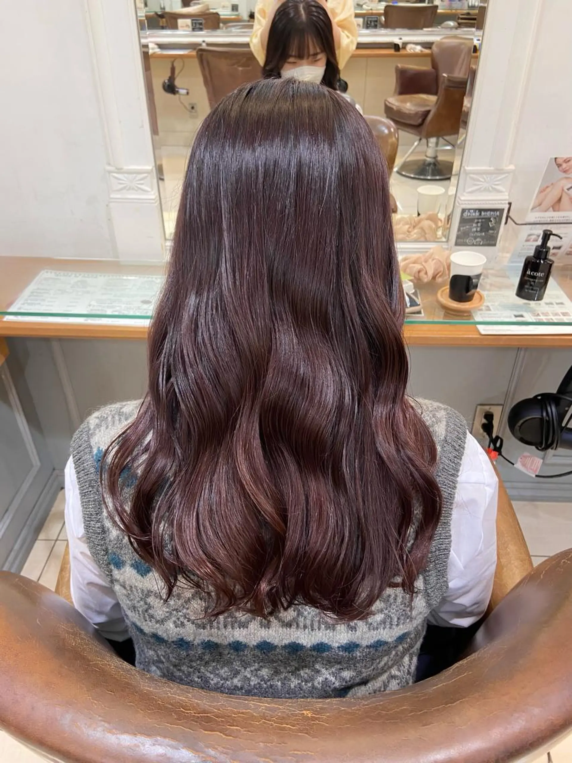 ロング カラー ラベンダーカラー カット ヘアカラー 🫧 nanaco🫧のヘアスタイル