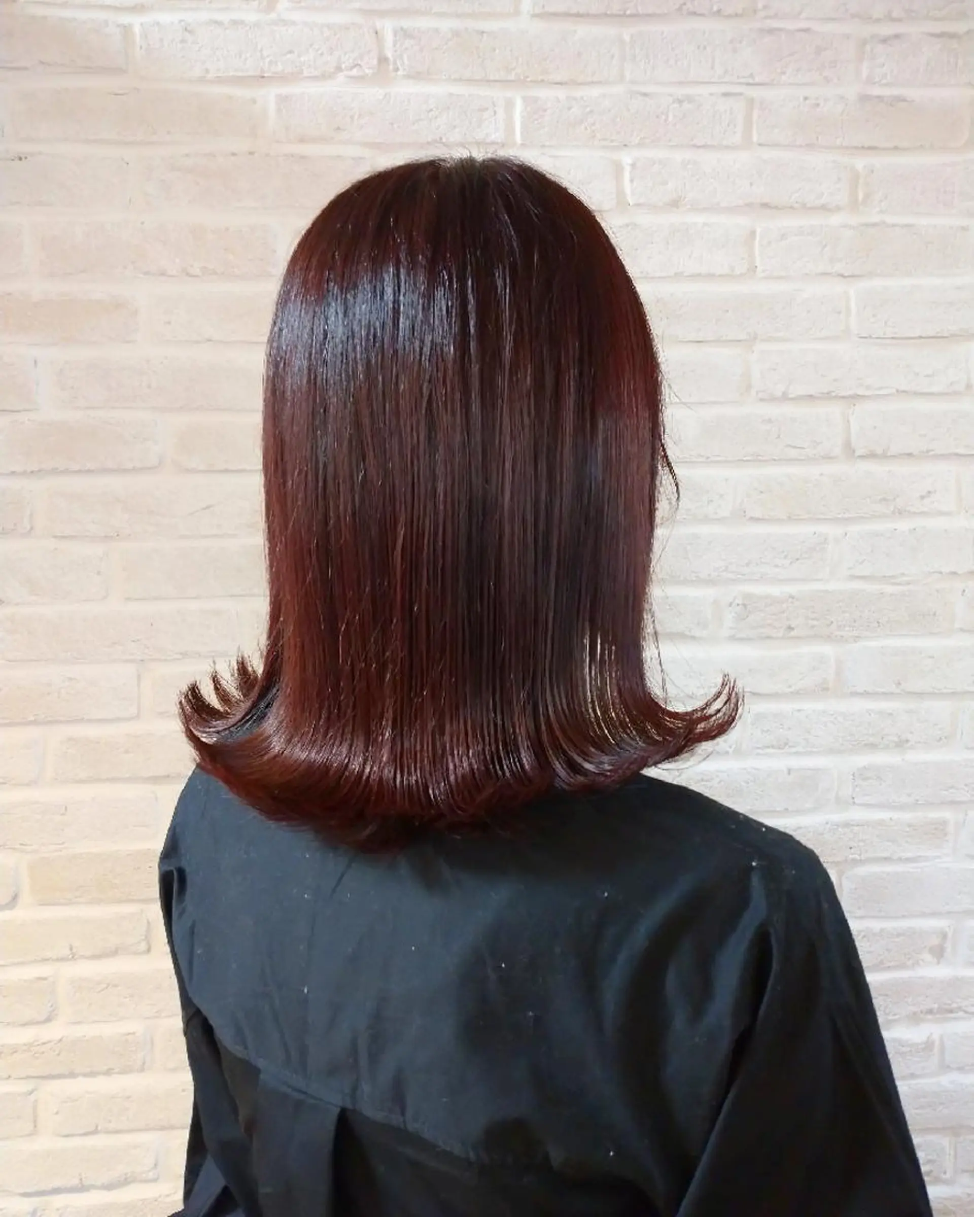 ミディアム カラー カット ヘアカラー トリートメント Topstylist ゆきこのヘアスタイル