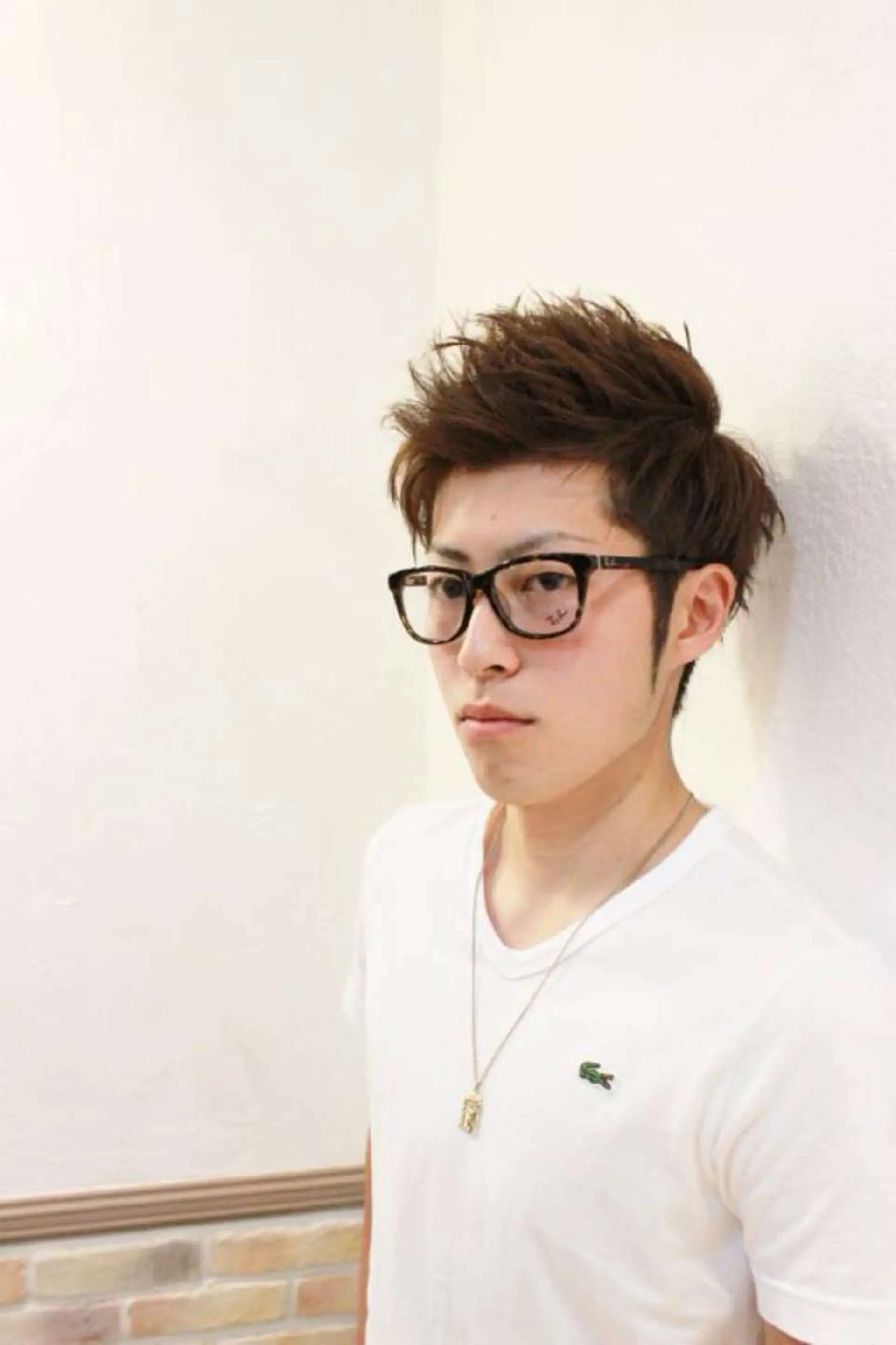 メンズ ツーブロック 所渉/韓国レイヤー /ウルフカットのヘアスタイル