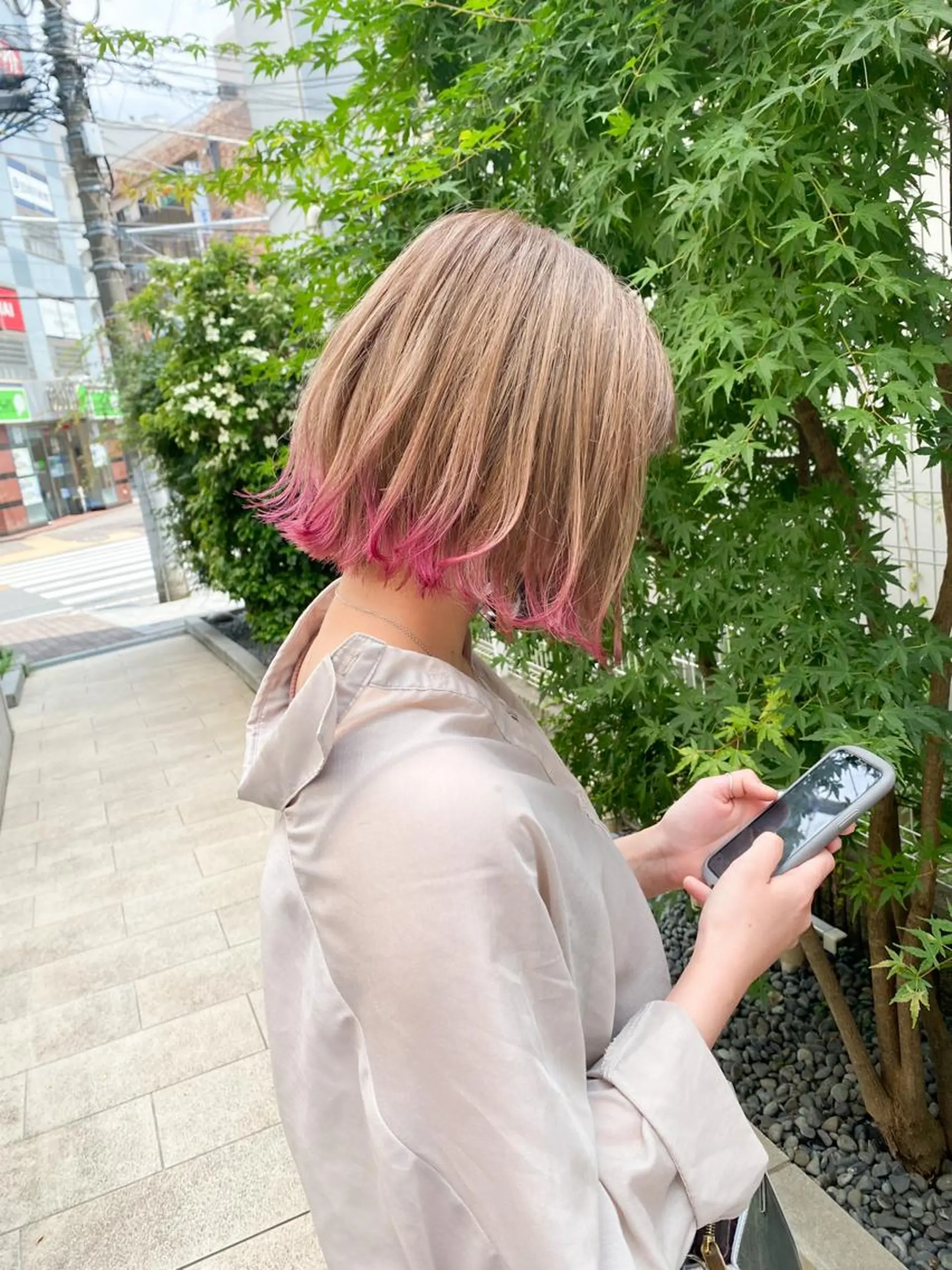 ミディアム カラー sii.所属・sii. 川嶋のヘアスタイル