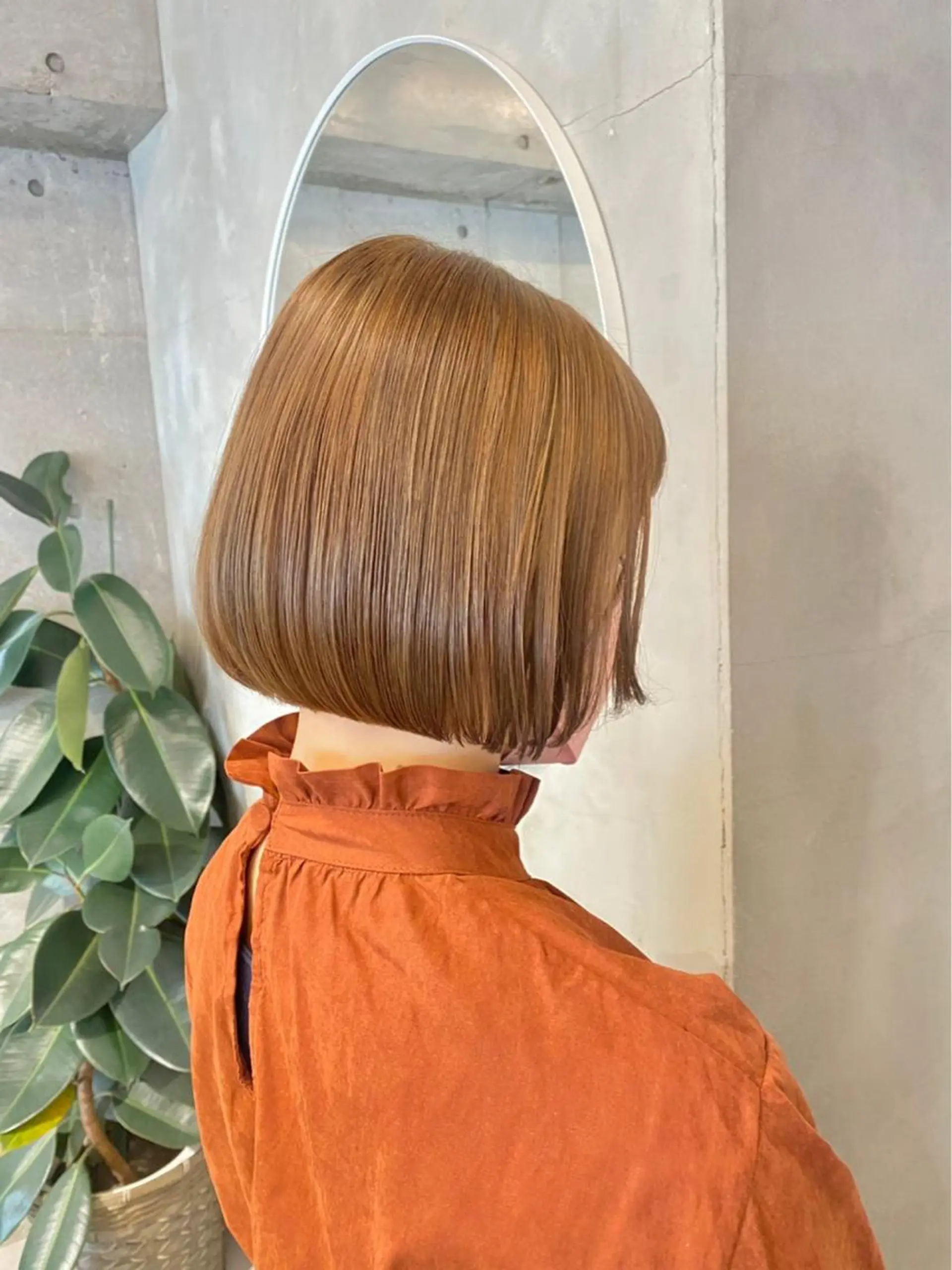 カラー ブリーチ ブラウンカラー ⚡️学芸大学 川上拓真⚡️のヘアスタイル