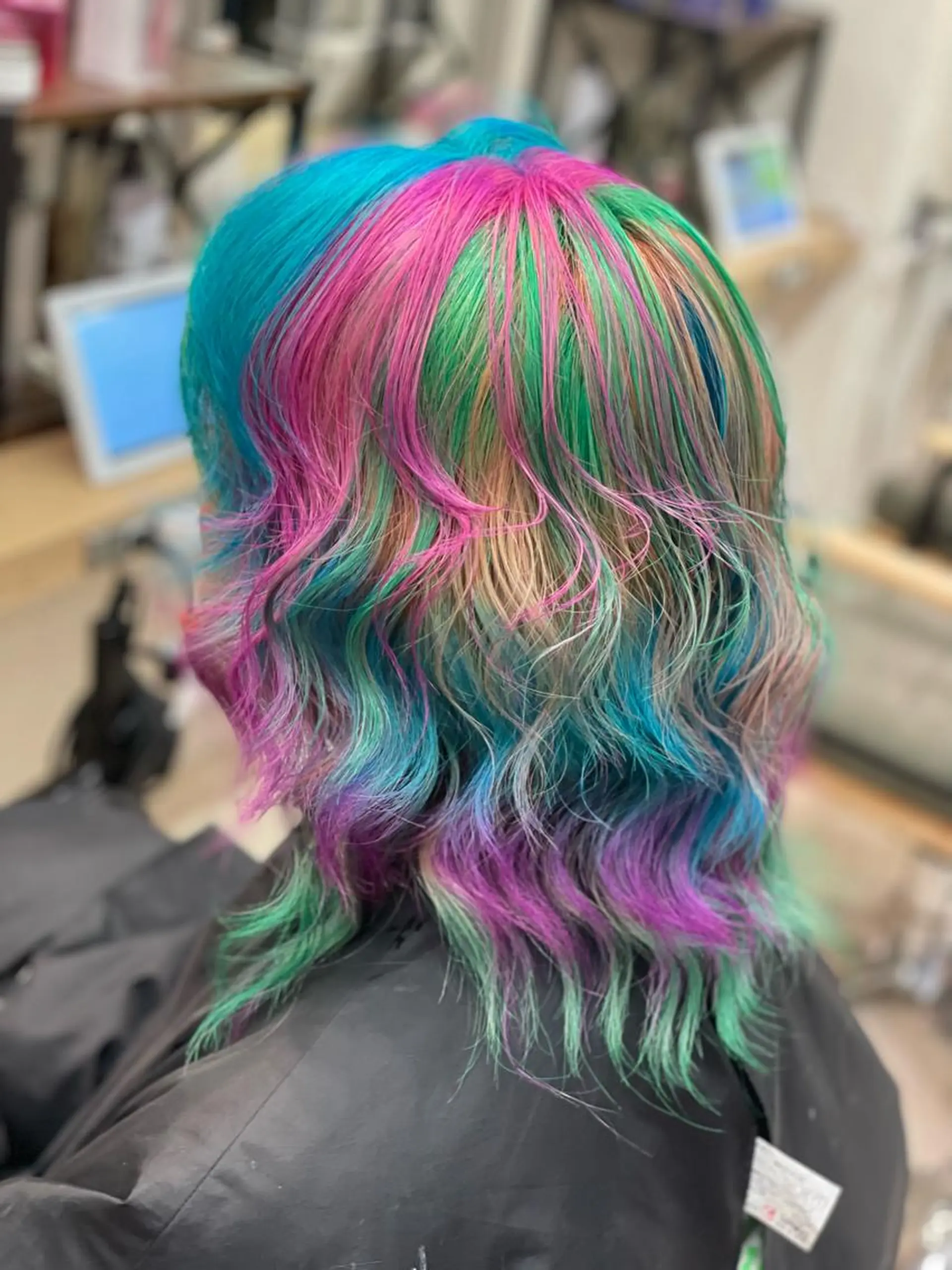 ミディアム カラー メンズ メンズブリーチ ブリーチ ケアブリーチ ダブルカラー ヘアカラー トリートメント 髪質改善×ハイトーン 中田啄也のヘアスタイル