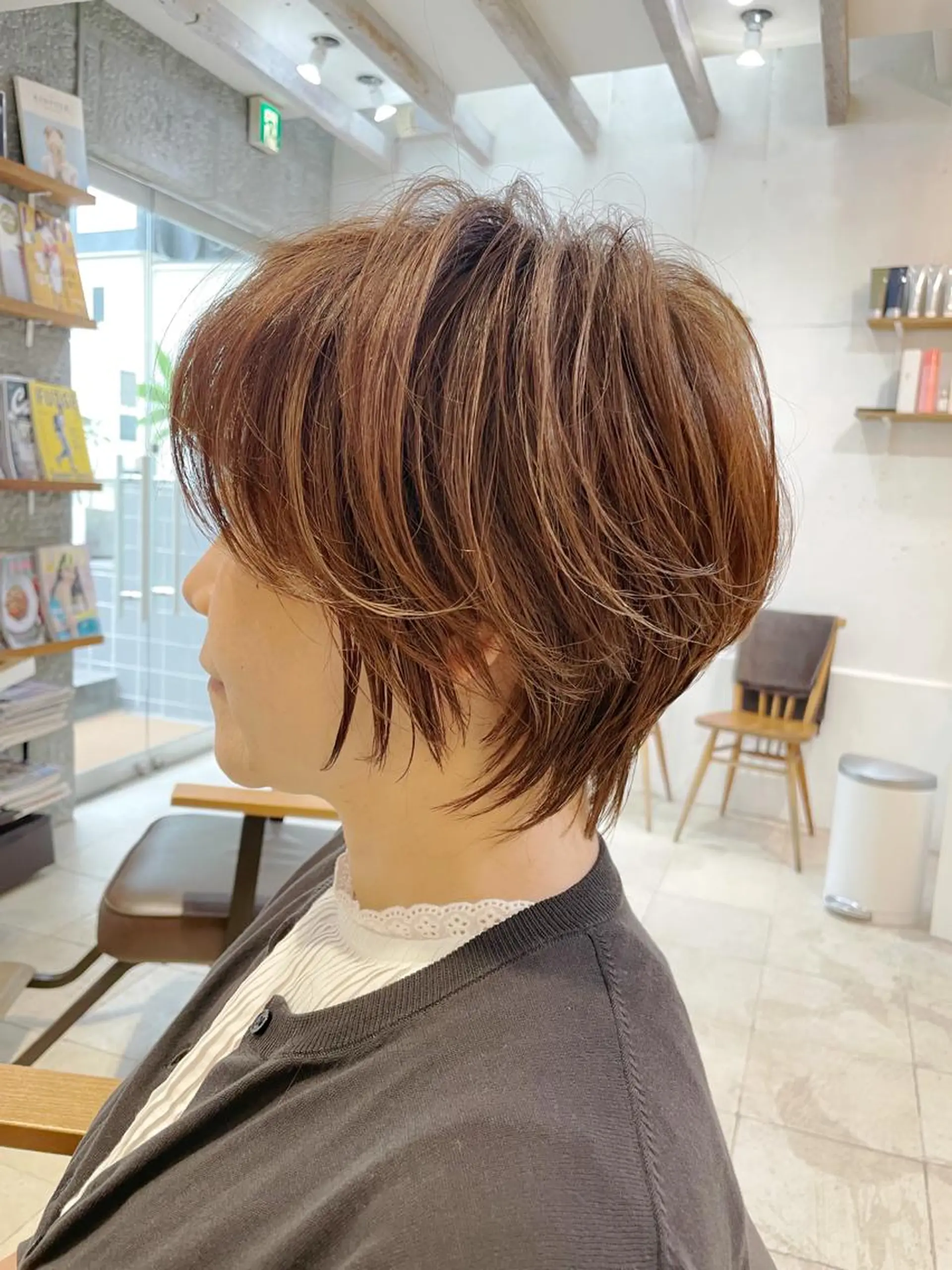 ショート 表参道/大人ショート カットモデル募集⭐︎のヘアスタイル