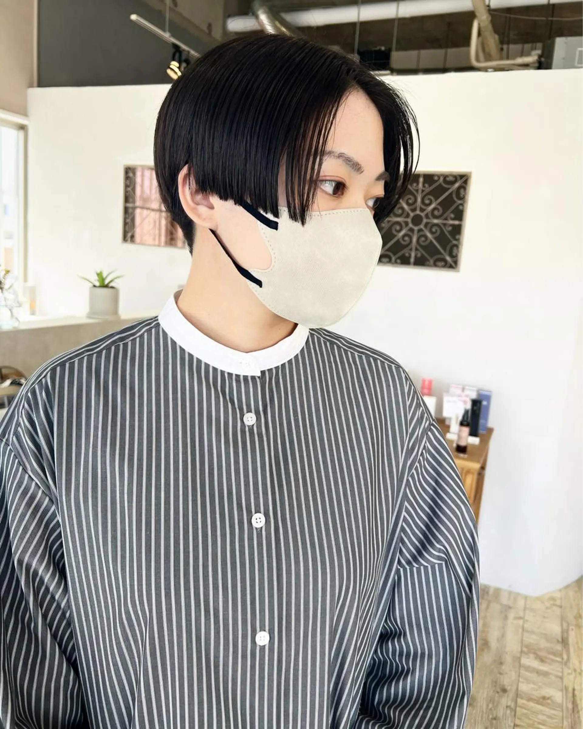 ショート ハンサムショート ショートヘア テトネ タカシのヘアスタイル