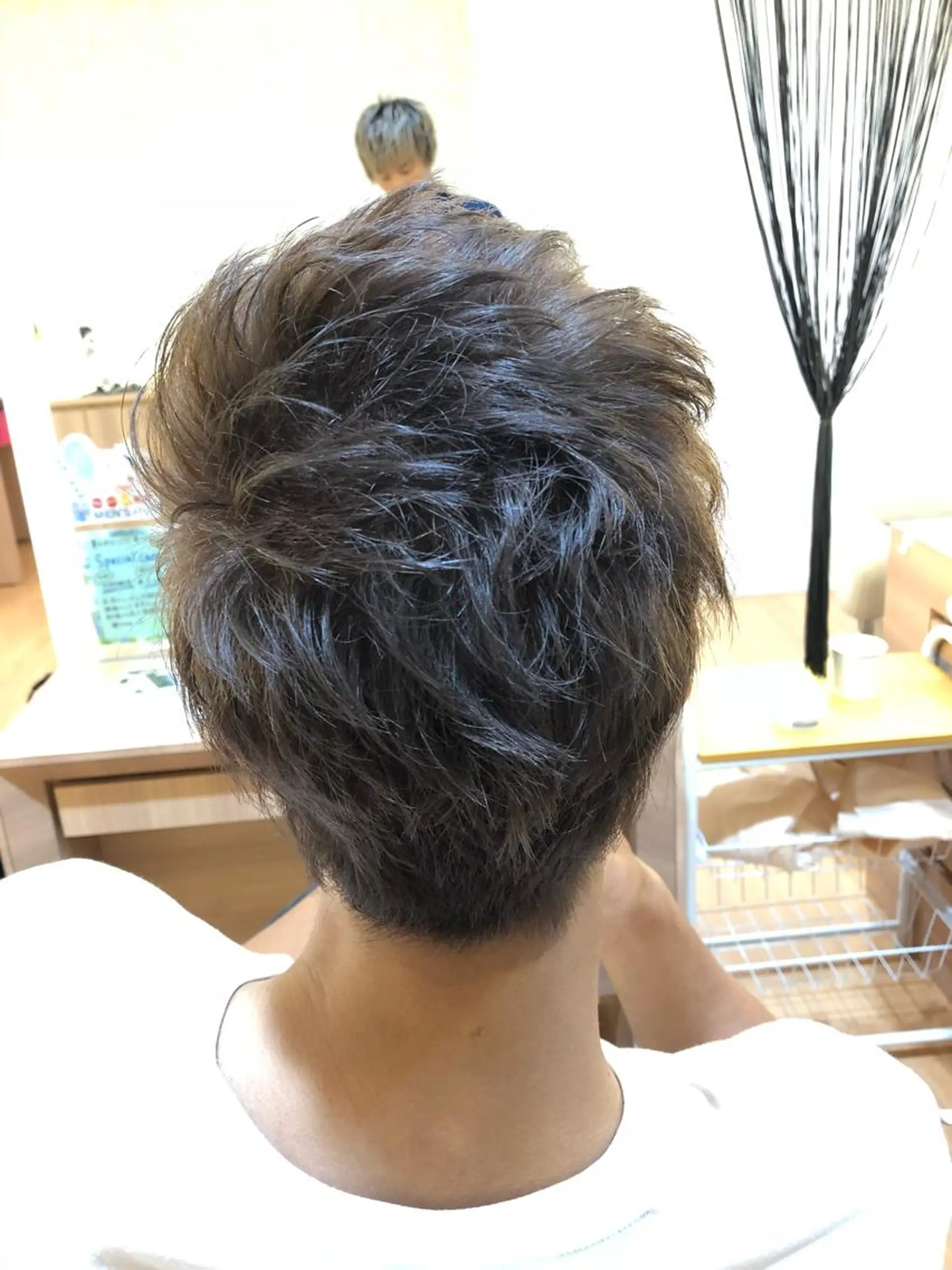 ショート カラー メンズ メンズカット 三村洸斗のヘアスタイル