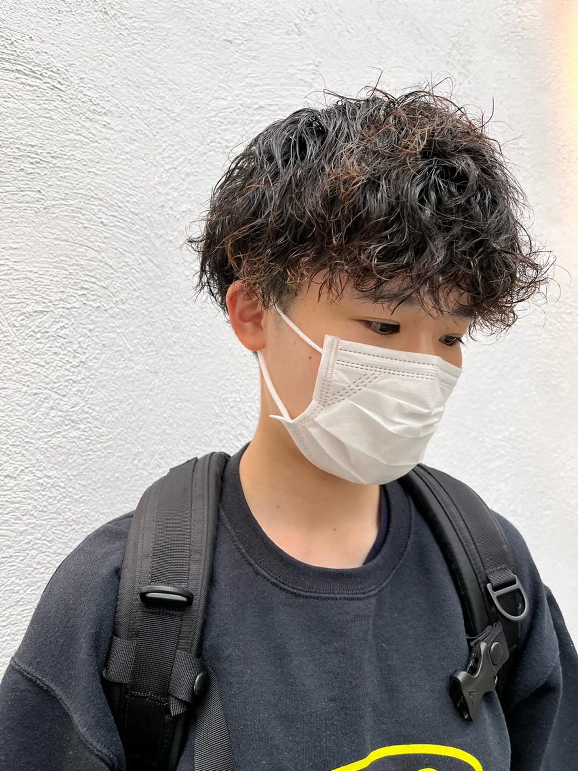 ショート パーマ スパイラルパーマ SALOWIN神戸三宮店所属・【美髪を叶える】中谷 彰宏（アキ)のヘアスタイル