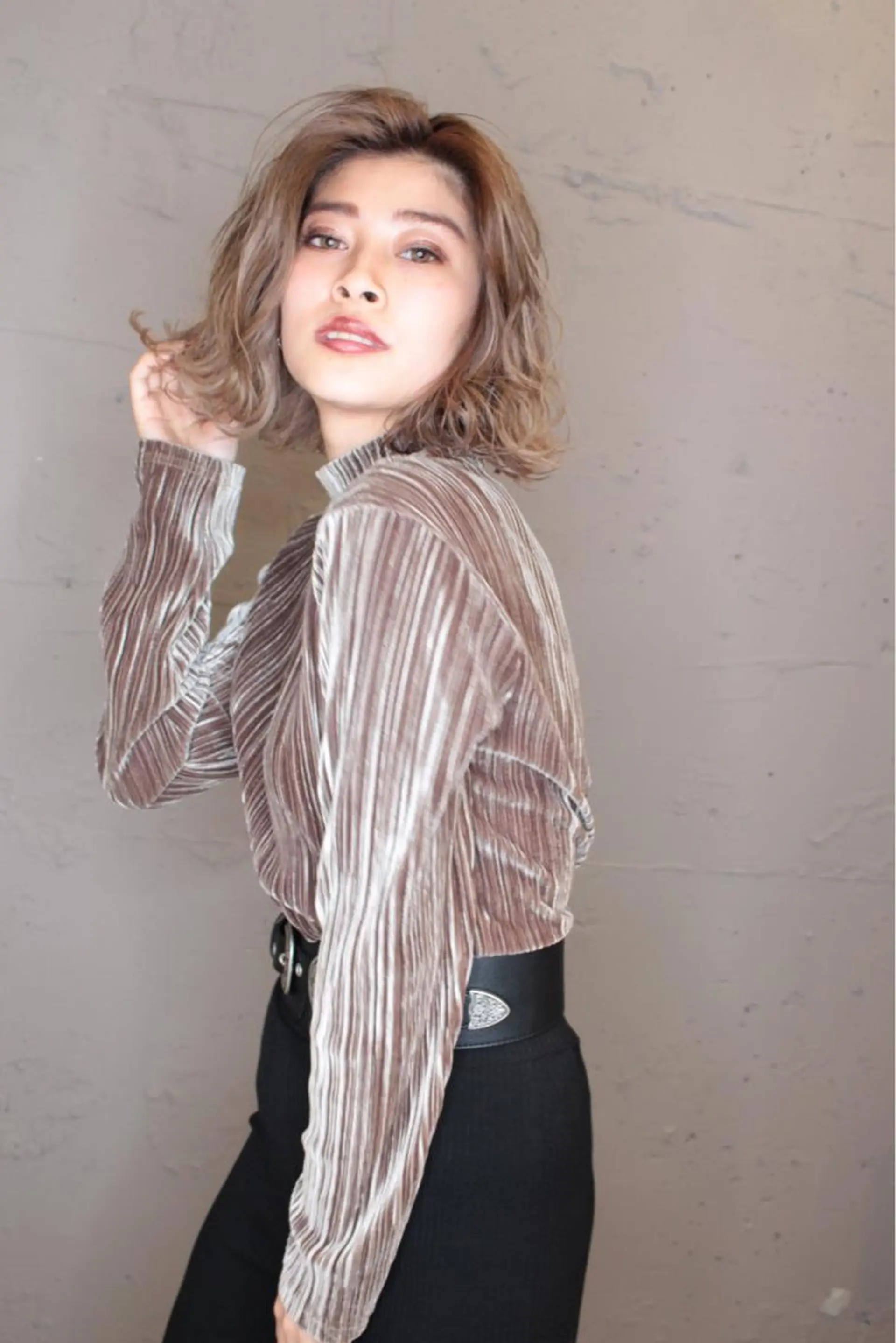 ショート カラー 🇨🇳ワンホンヘア 下田鉄也のヘアスタイル