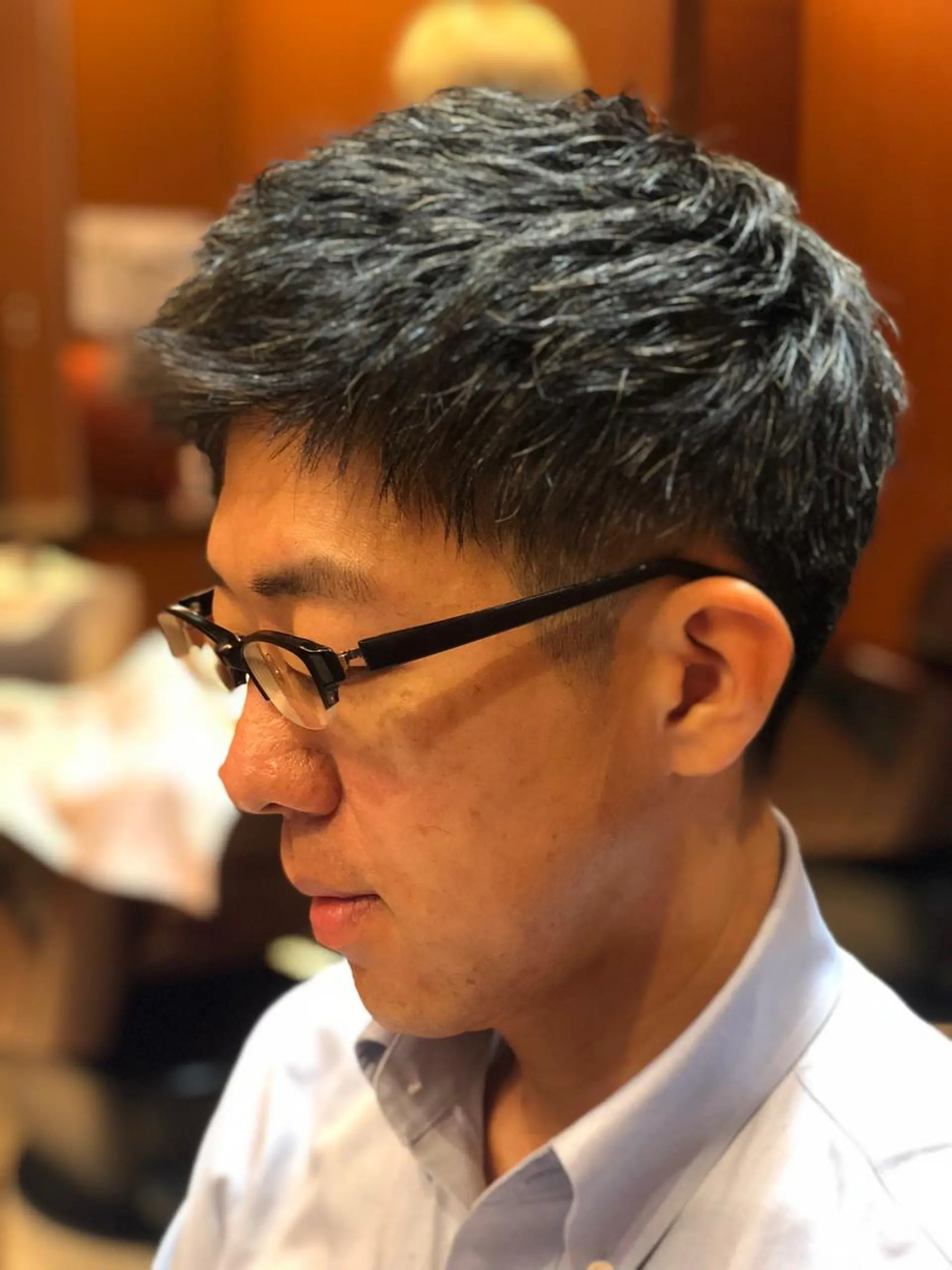 ショート メンズ リーバ銀座LIEBE銀座カット&メンズヘッドスパ所属・つちもち まるみのエステ・リラクイメージ