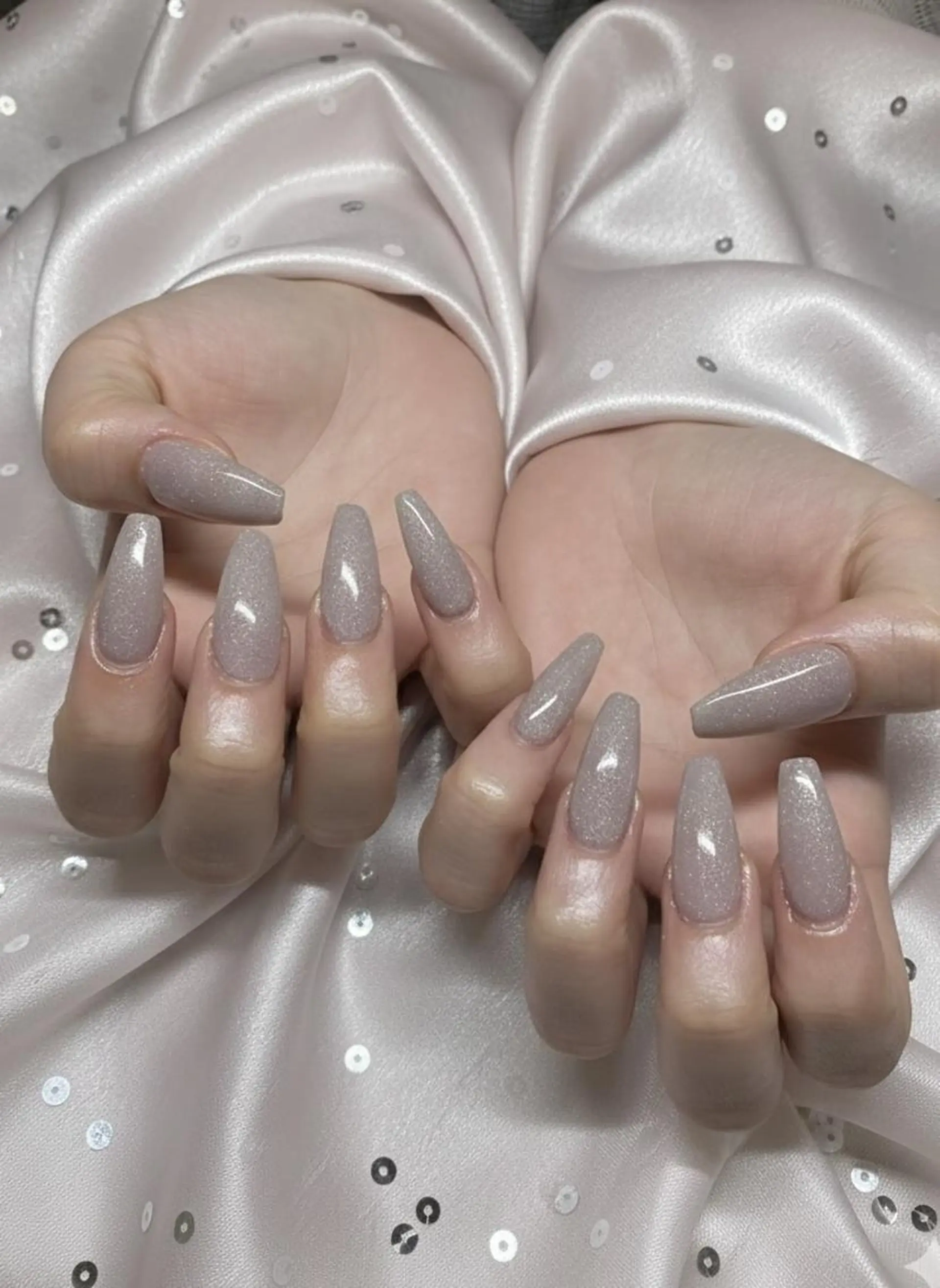 ネイル ラメ(グリッター) ハンドネイル 24時間営業 UNABOMBAのネイルデザイン