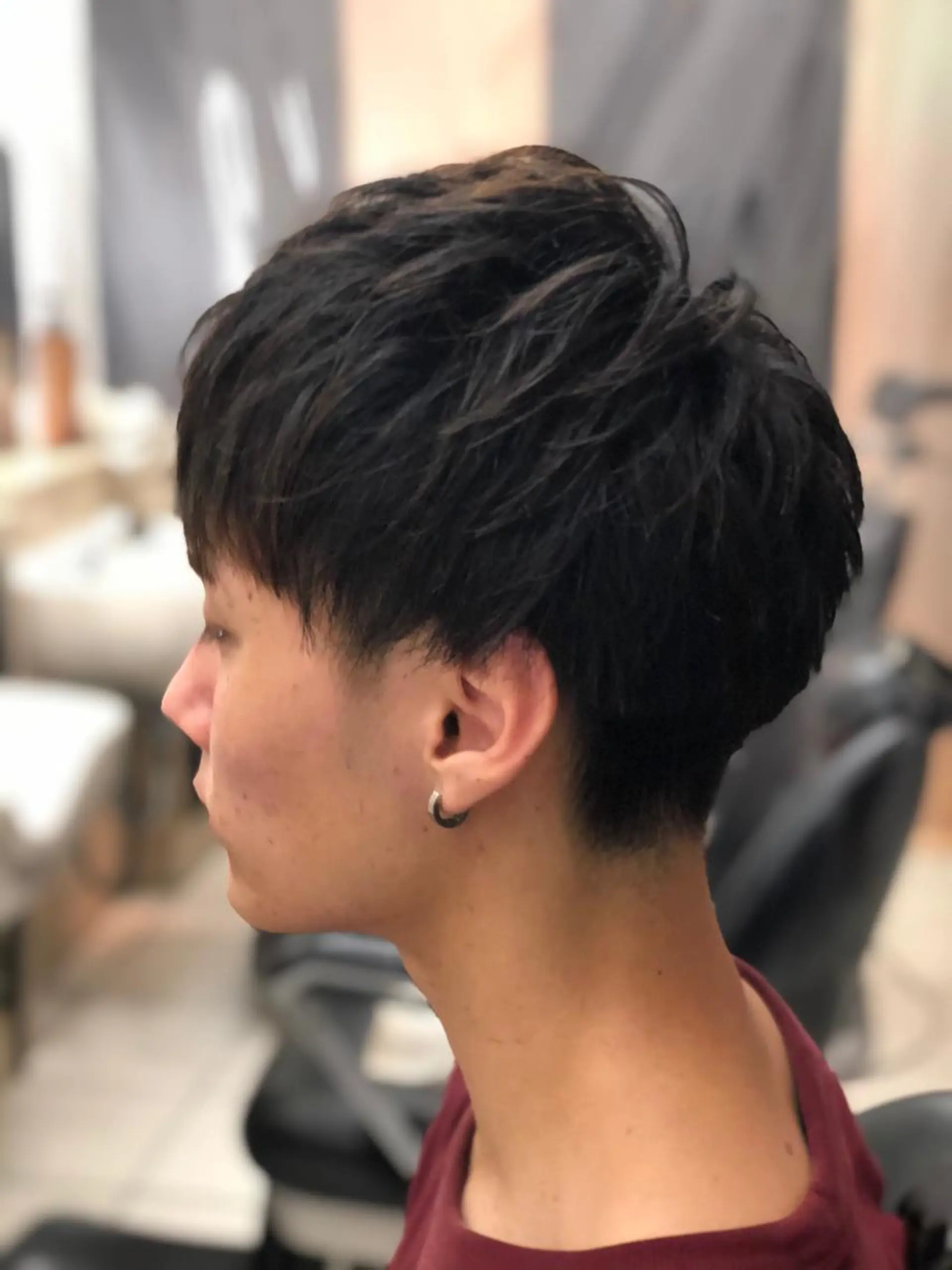 ミディアム メンズ パーマ特化 三浦楓雅のヘアスタイル