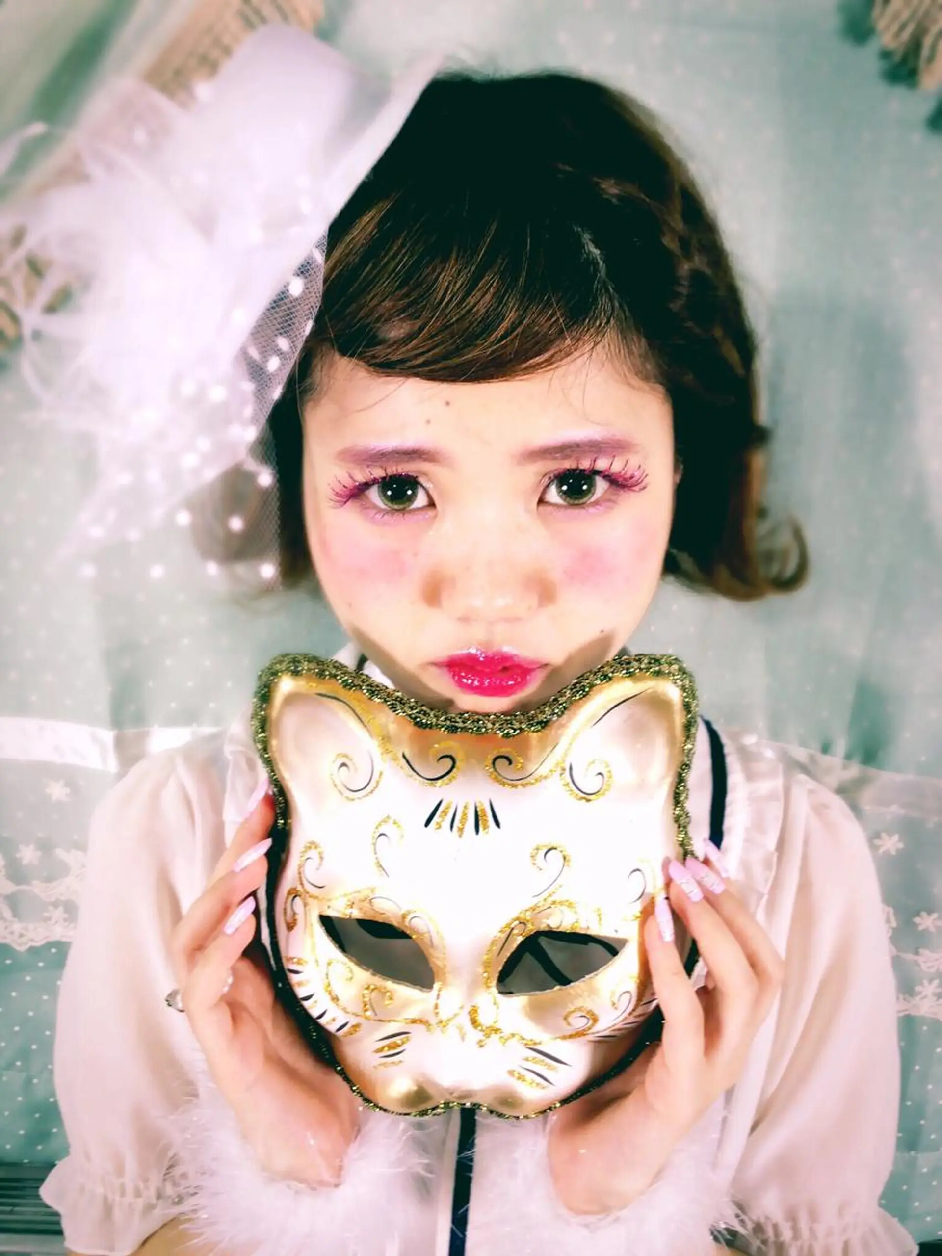 ミディアム ヘアアレンジ オーストヘアー ミコ所属・岩谷/ブリーチ 🪽透明感カラーのヘアスタイル