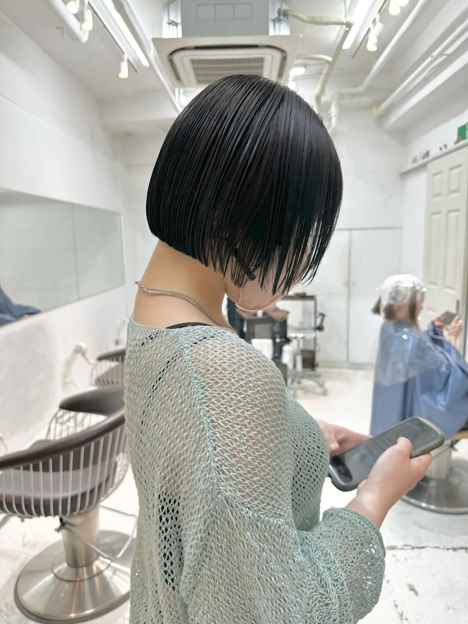 ショート カラー カット ヘアカラー トリートメント kai .のヘアスタイル