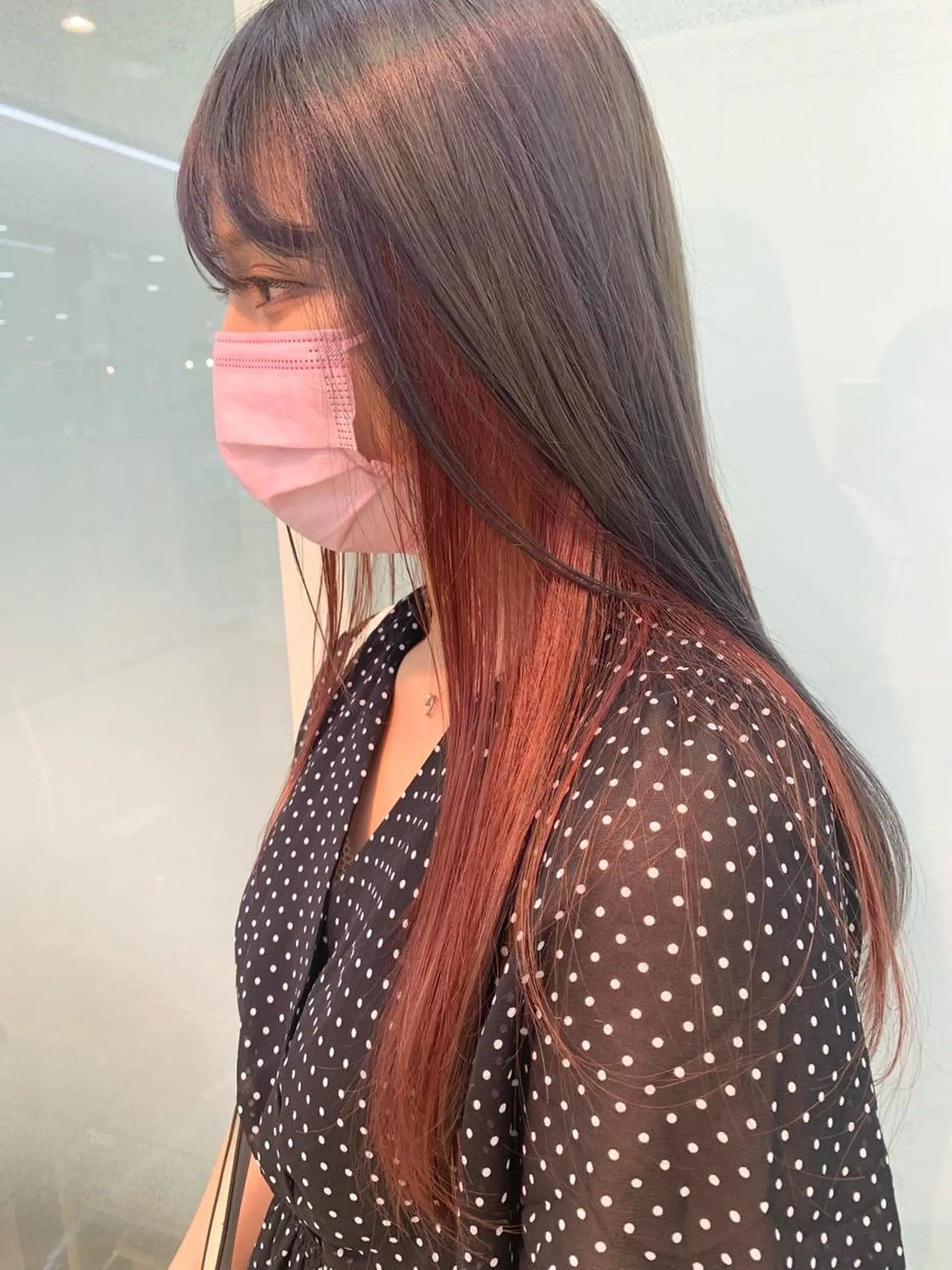 ロング カラー ヘアカラー トリートメント 似合わせカラー/艶 髪質改善/ヨシザキのヘアスタイル