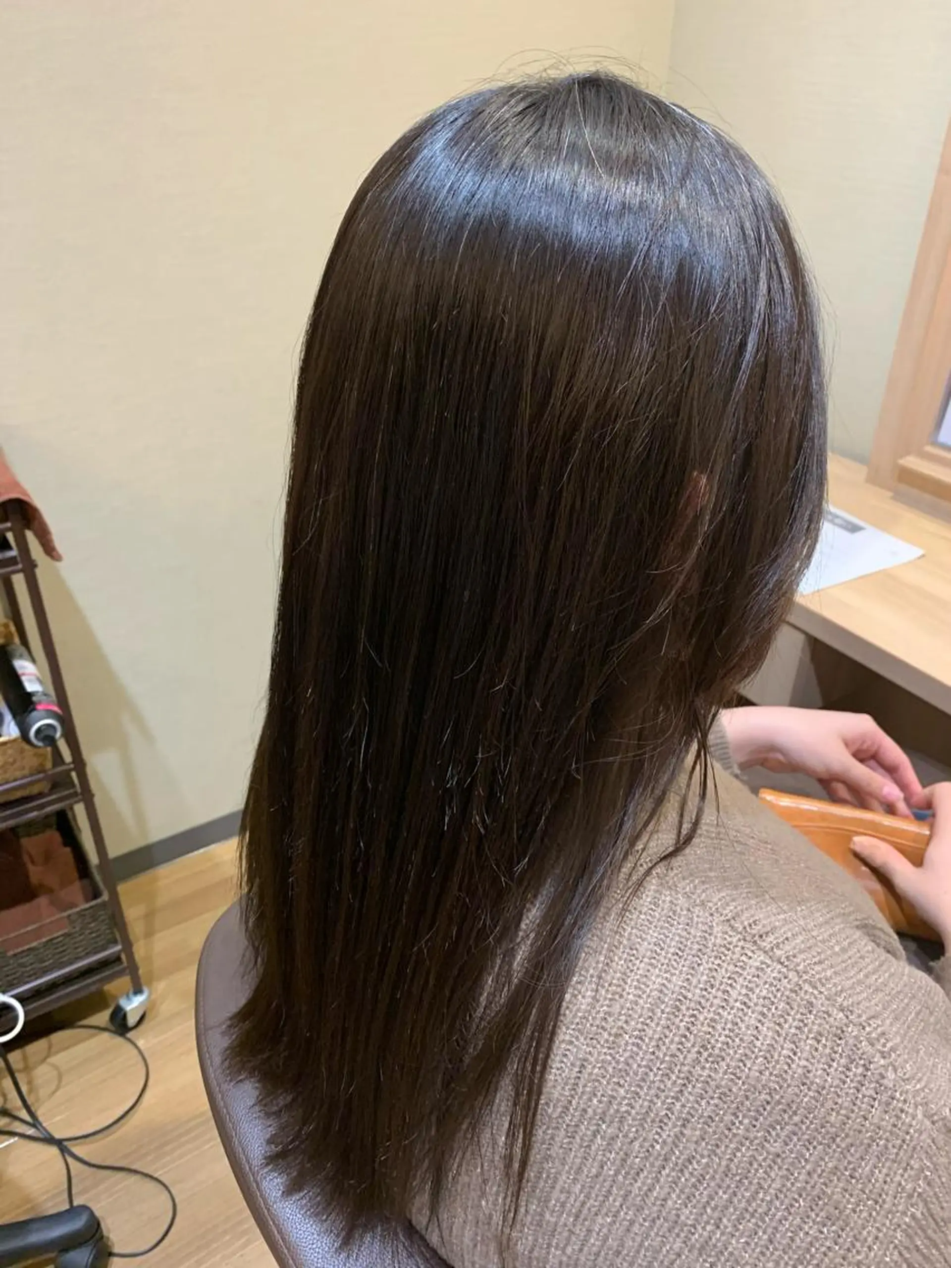 ロング 縮毛矯正 🔸高崎 ゆう🔸のヘアスタイル