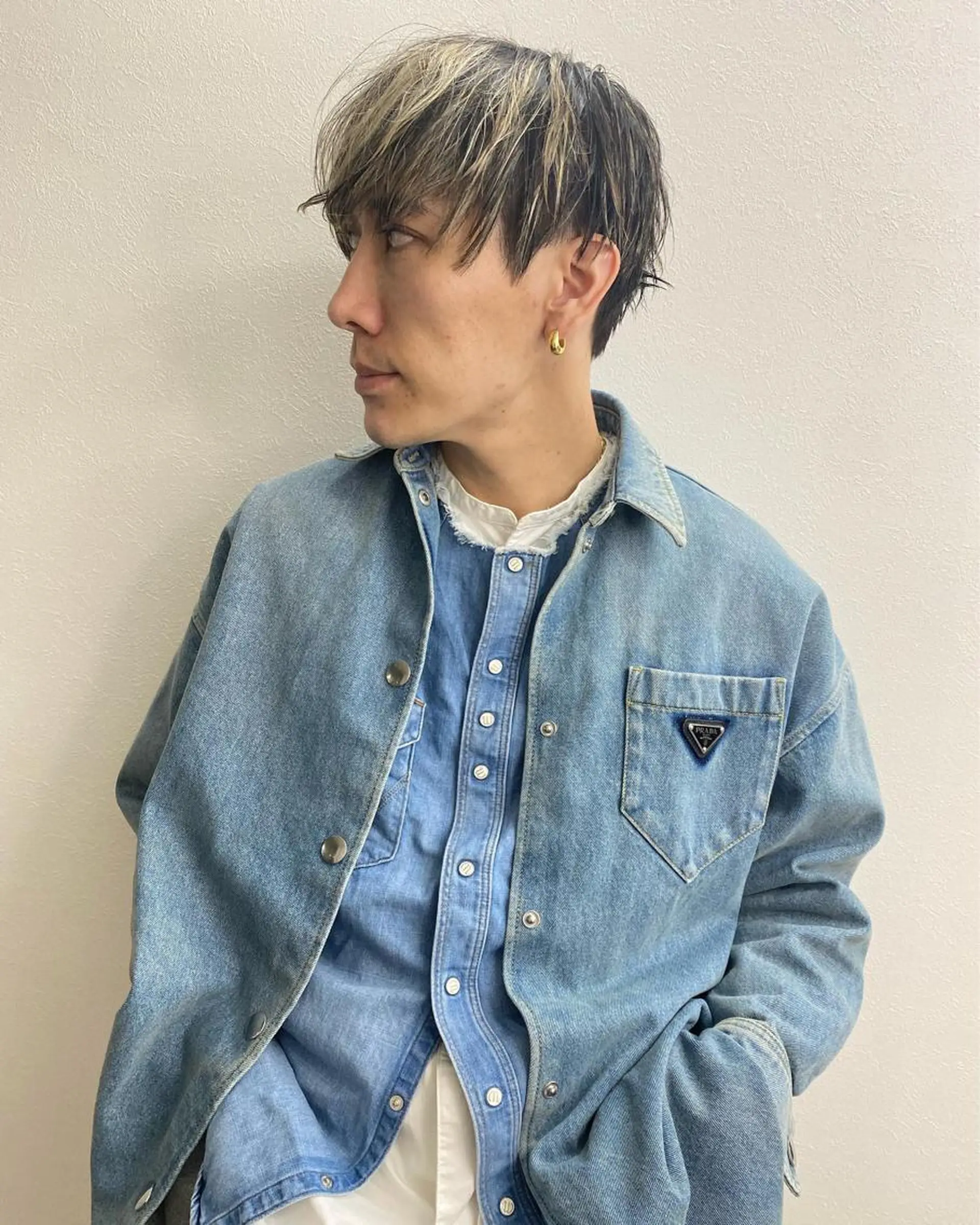 ショート カラー パーマ ヘアアレンジ メンズ 【池袋/スパイキー ショート】ⓝⓘⓜⓤのヘアスタイル