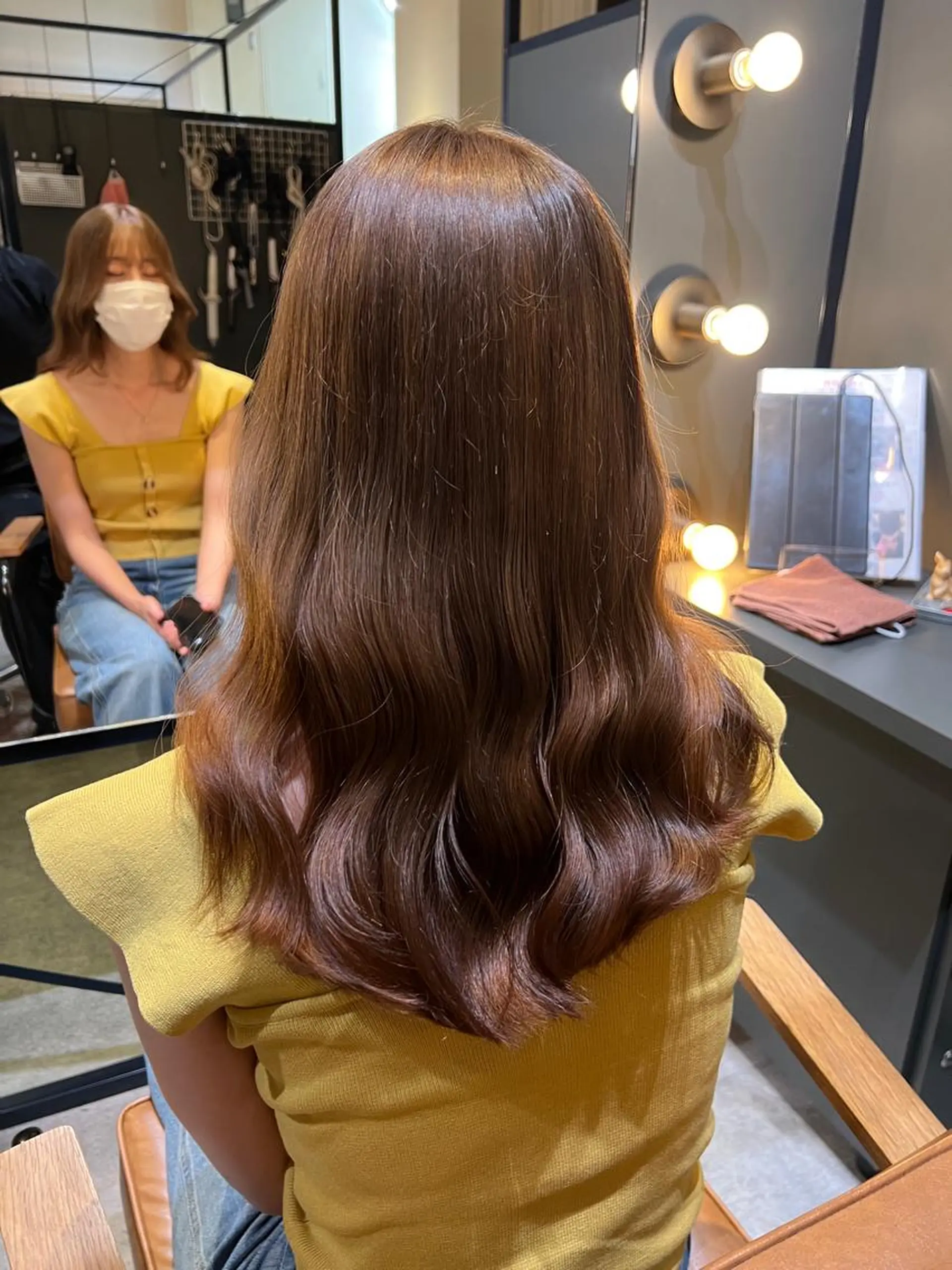 ロング カラー 髪質改善ストレート Kantaのヘアスタイル