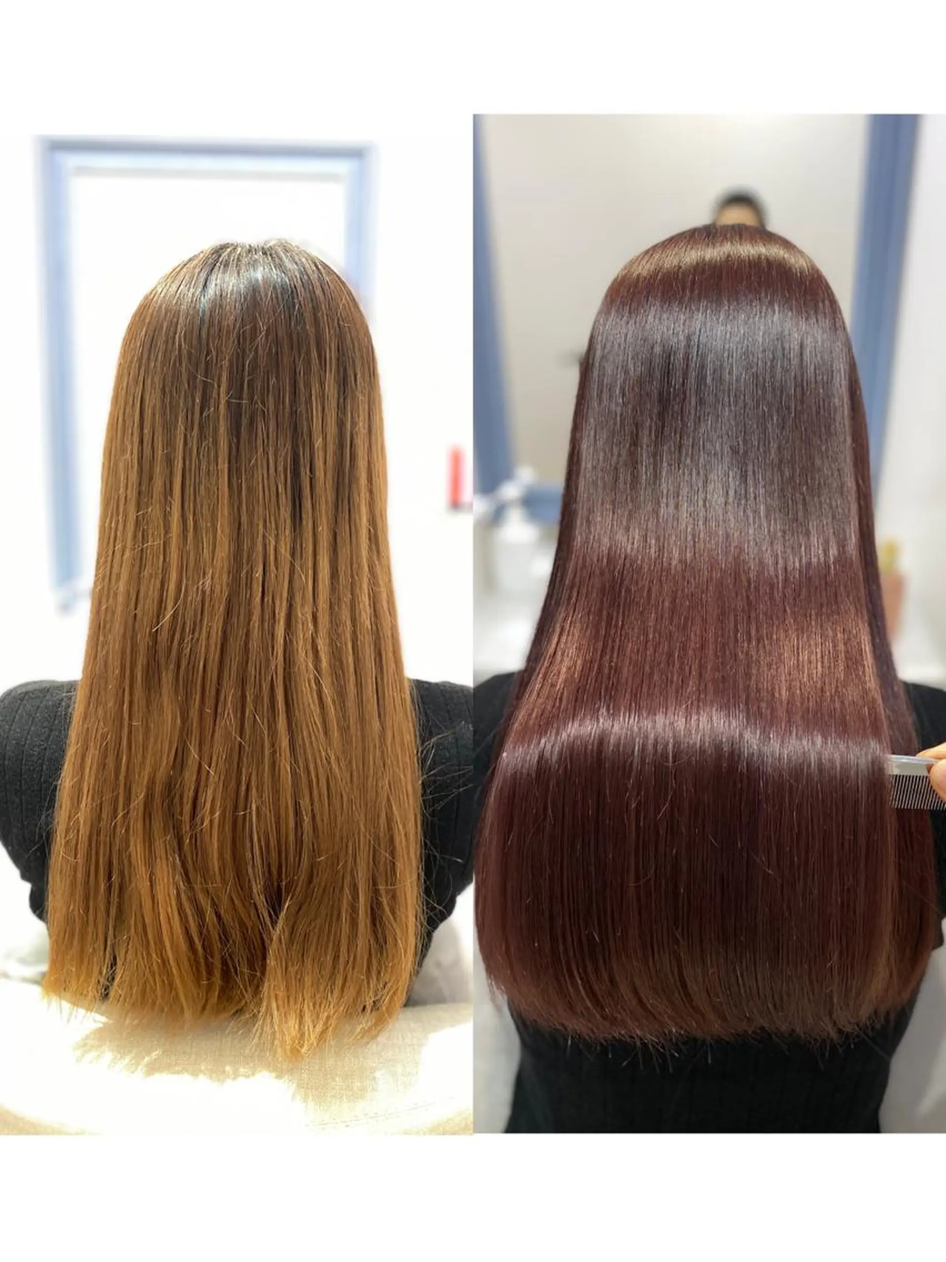 ロング カラー ブリーチ バイオレットカラー ✨髪質改善が大好評✨ 美容室lic近藤✨のヘアスタイル