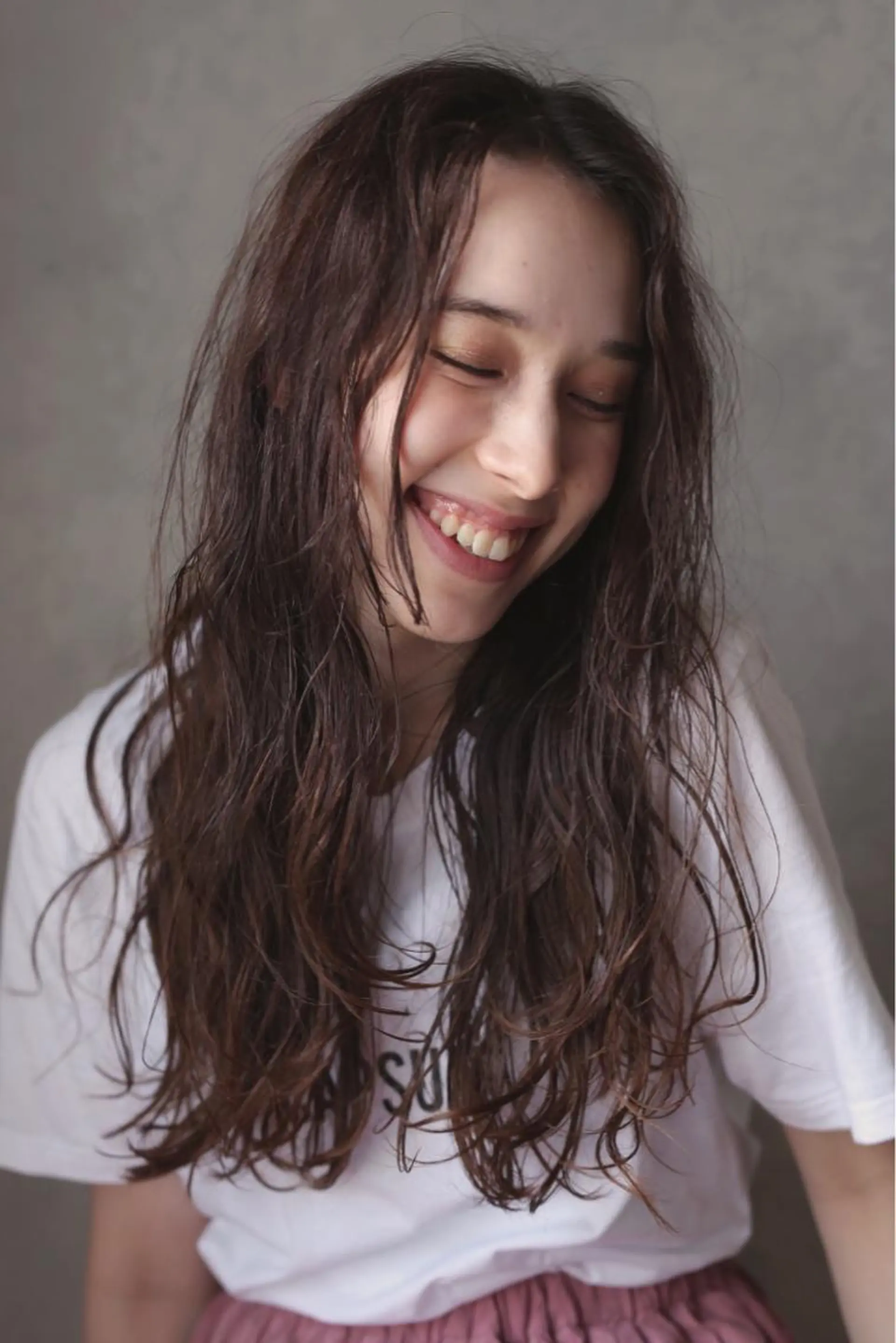 ロング パーマ/透明感カラー /ボブ/吉田一生のヘアスタイル