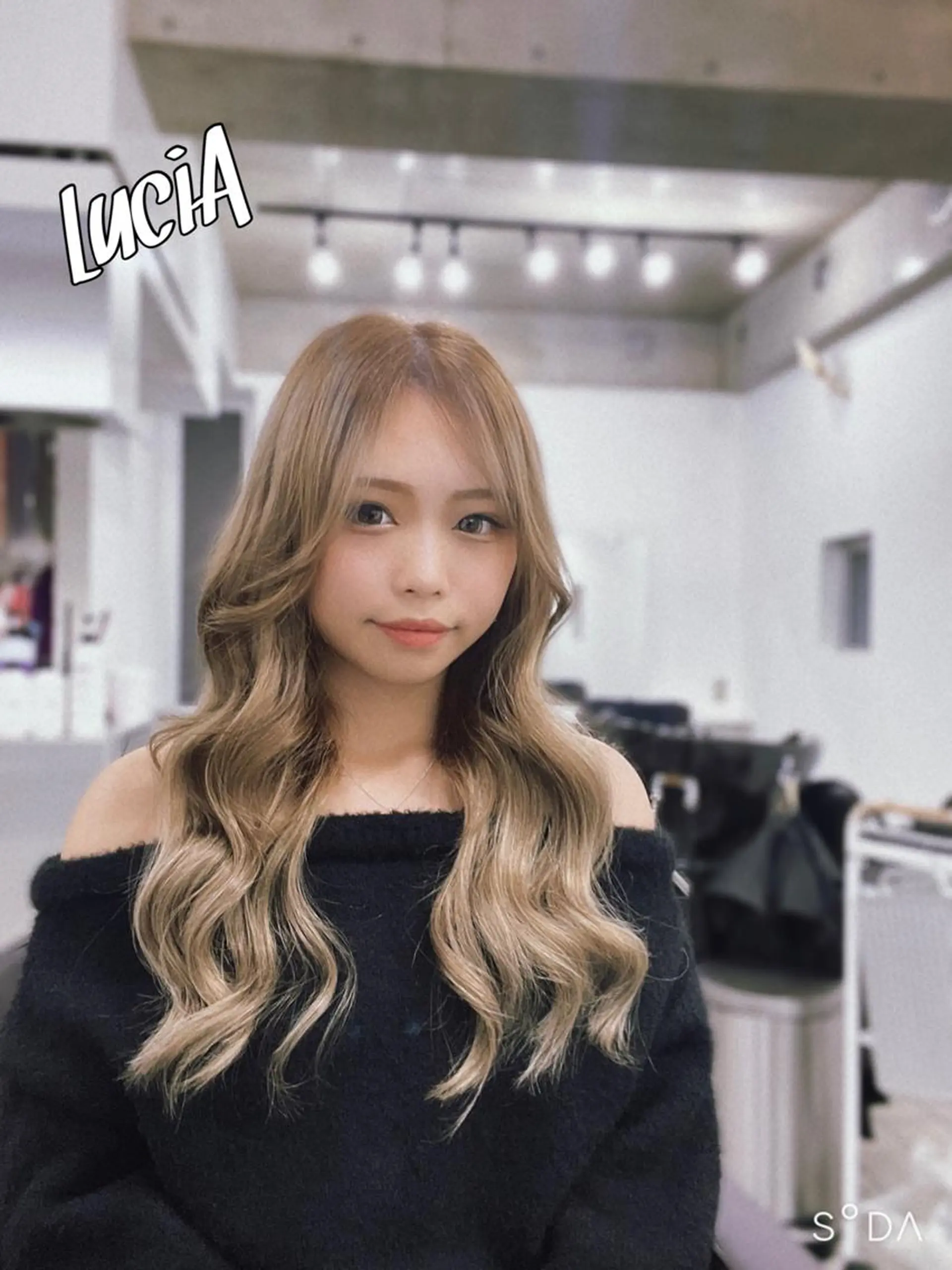 ロング カラー LuciA/エクステ カラーのヘアスタイル