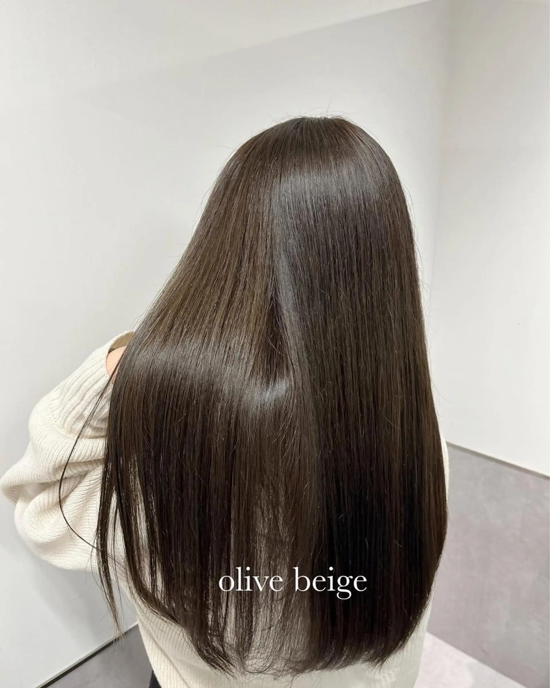 ロング カット ヘアカラー 縮毛矯正 トリートメント レイヤー/髪質改善/ 美髪矯正/手塚凌のヘアスタイル