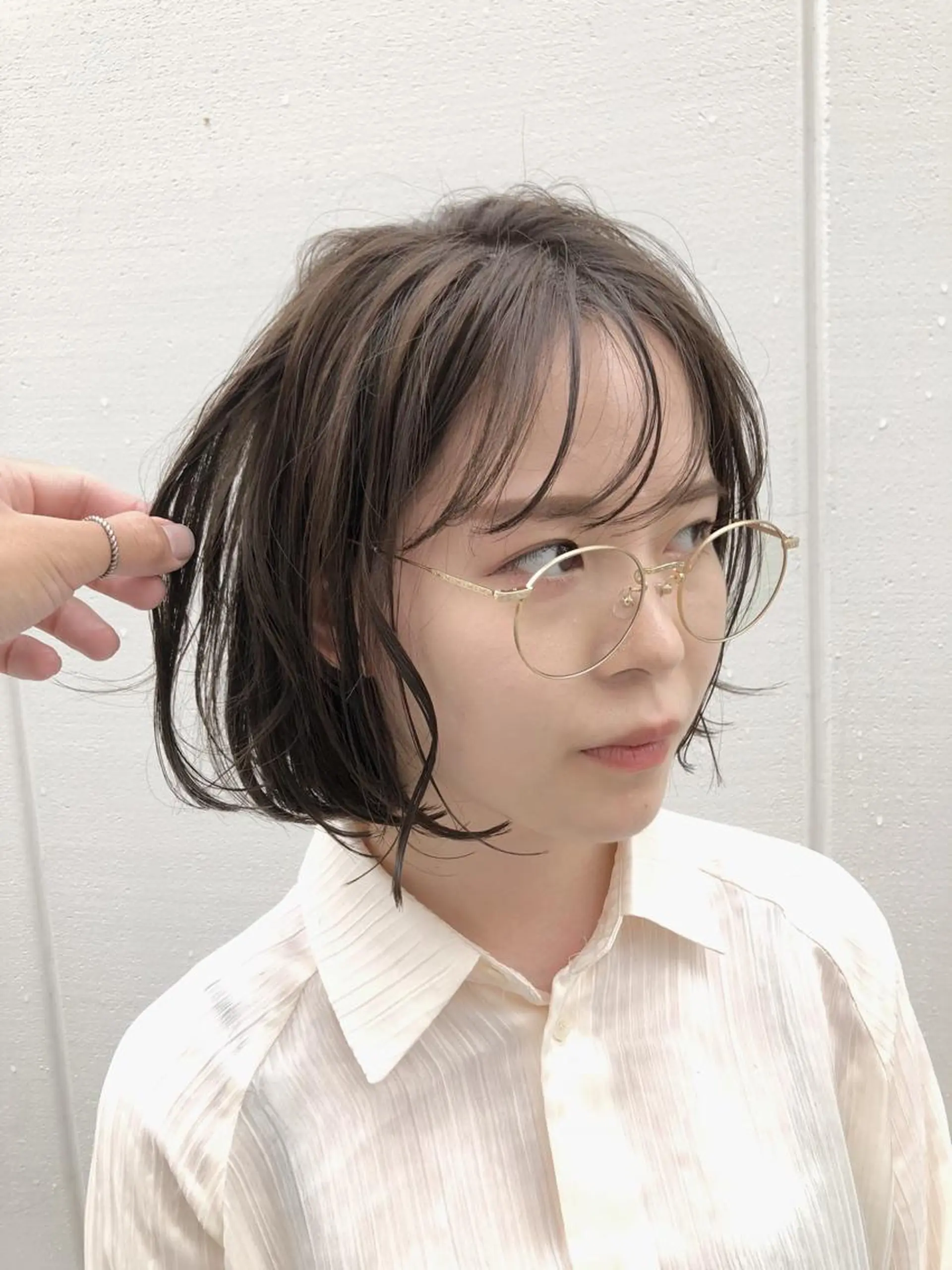 ショート カラー ノグチ ユウキ/ボブのヘアスタイル