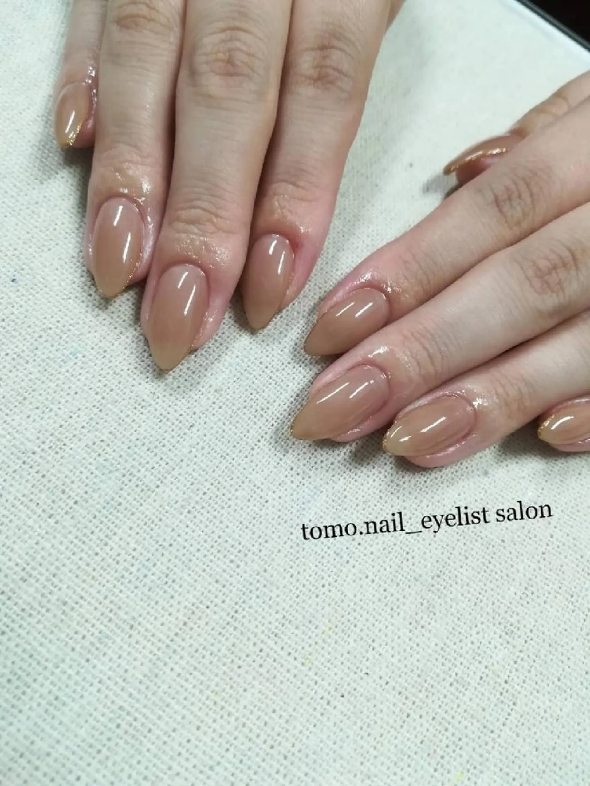 ネイル ジェルネイル ラメ(グリッター) ワンカラーネイル パラジェル シンプルネイル tomonail eyelistのマツエク・マツパデザイン