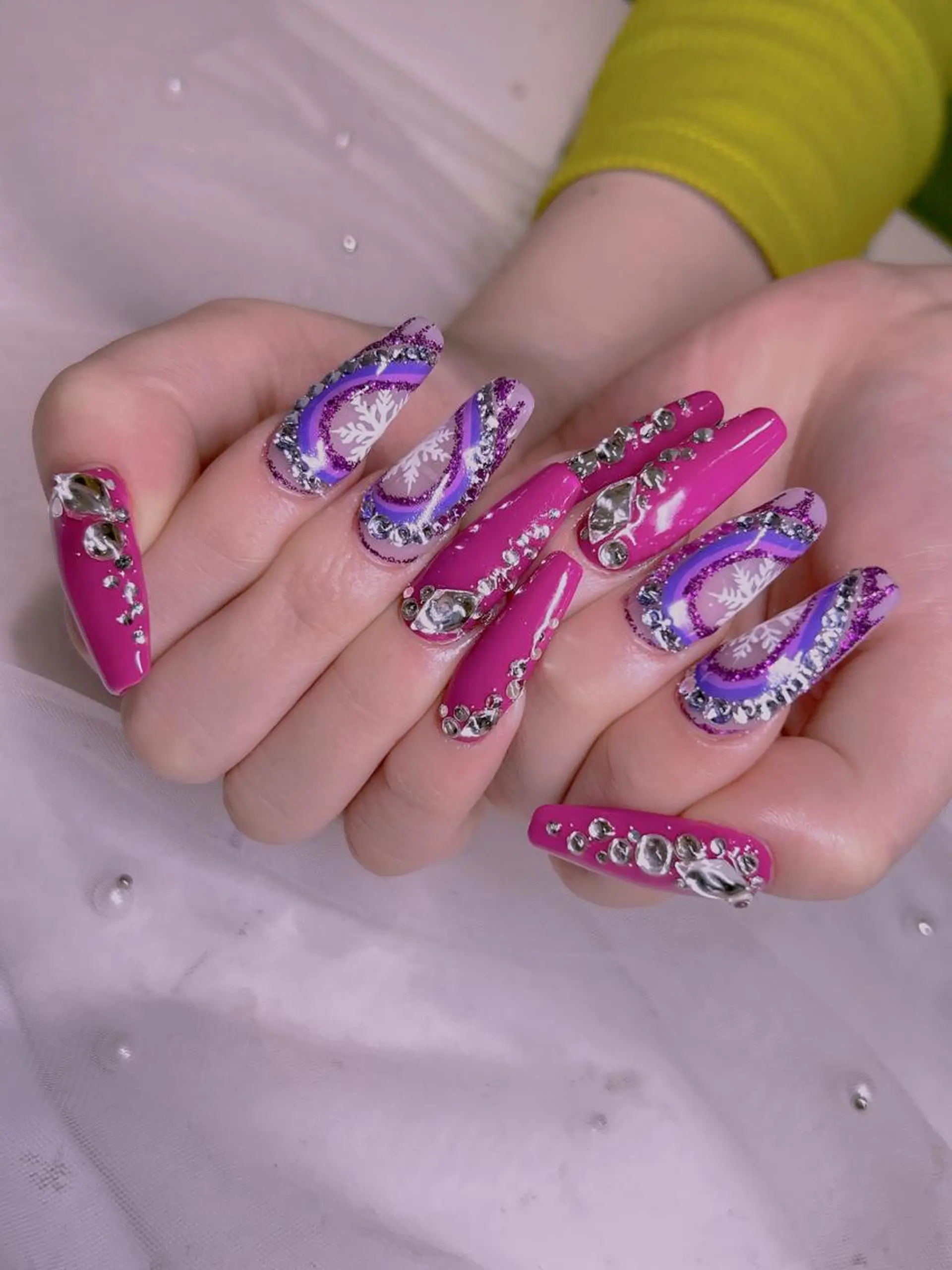 ネイル ハンドネイル 長さだし専門店 M2　rikaのネイルデザイン