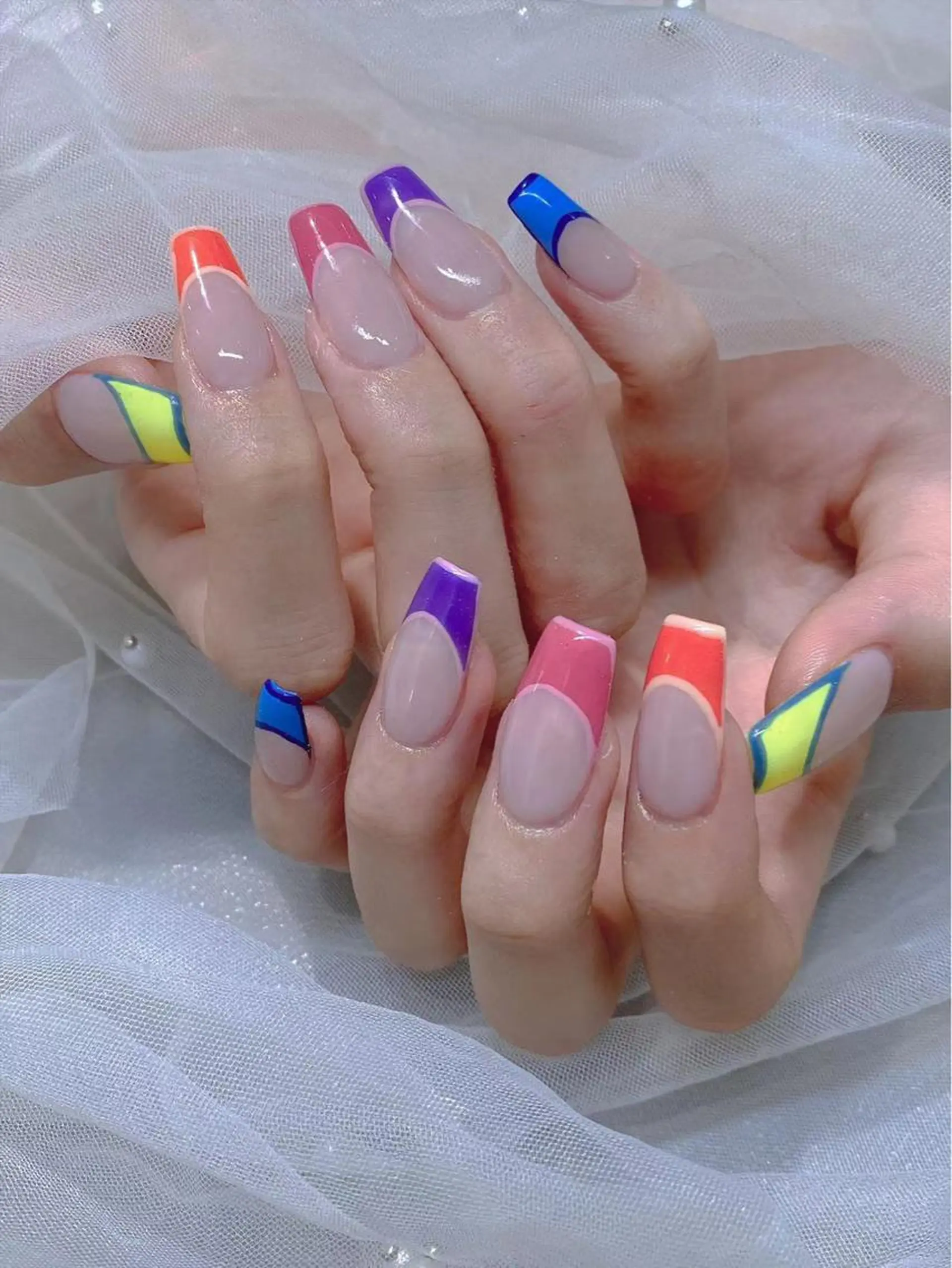 ネイル 長さだし専門店 M2　rikaのネイルデザイン