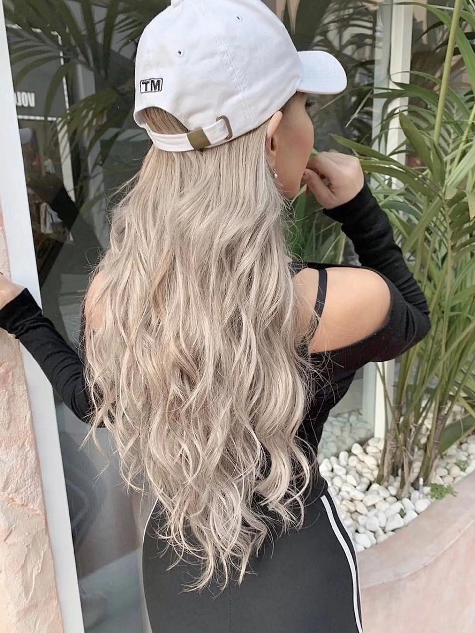 ロング カラー ヘアアレンジ Device ディバイスのヘアスタイル