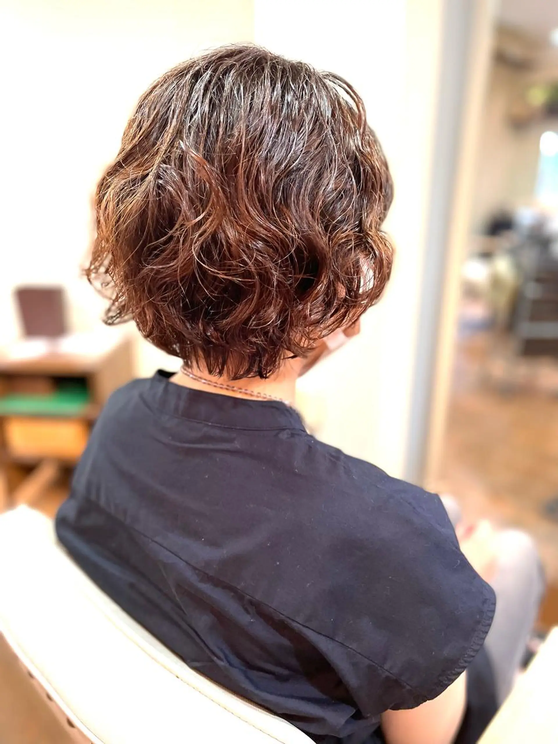 ショート パーマ 竹村 真美のマツエク・マツパデザイン