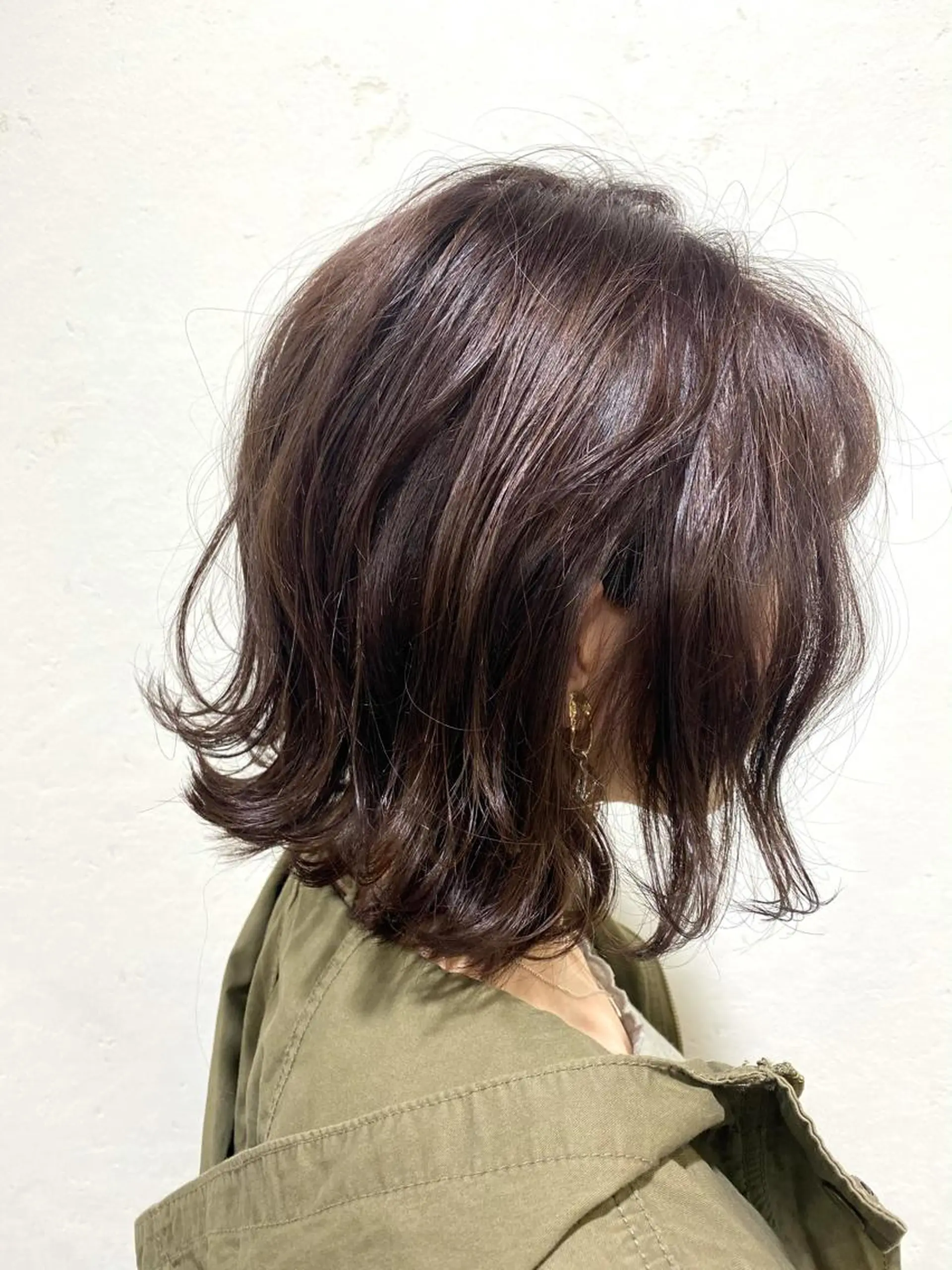 ミディアム カラー ヘアアレンジ アディクシーカラー バレイヤージュ ブリーチ ケアブリーチ デザインカラー ヘアカラー unpeu hair  二条所属・先着1名様限定 カット無料のヘアスタイル