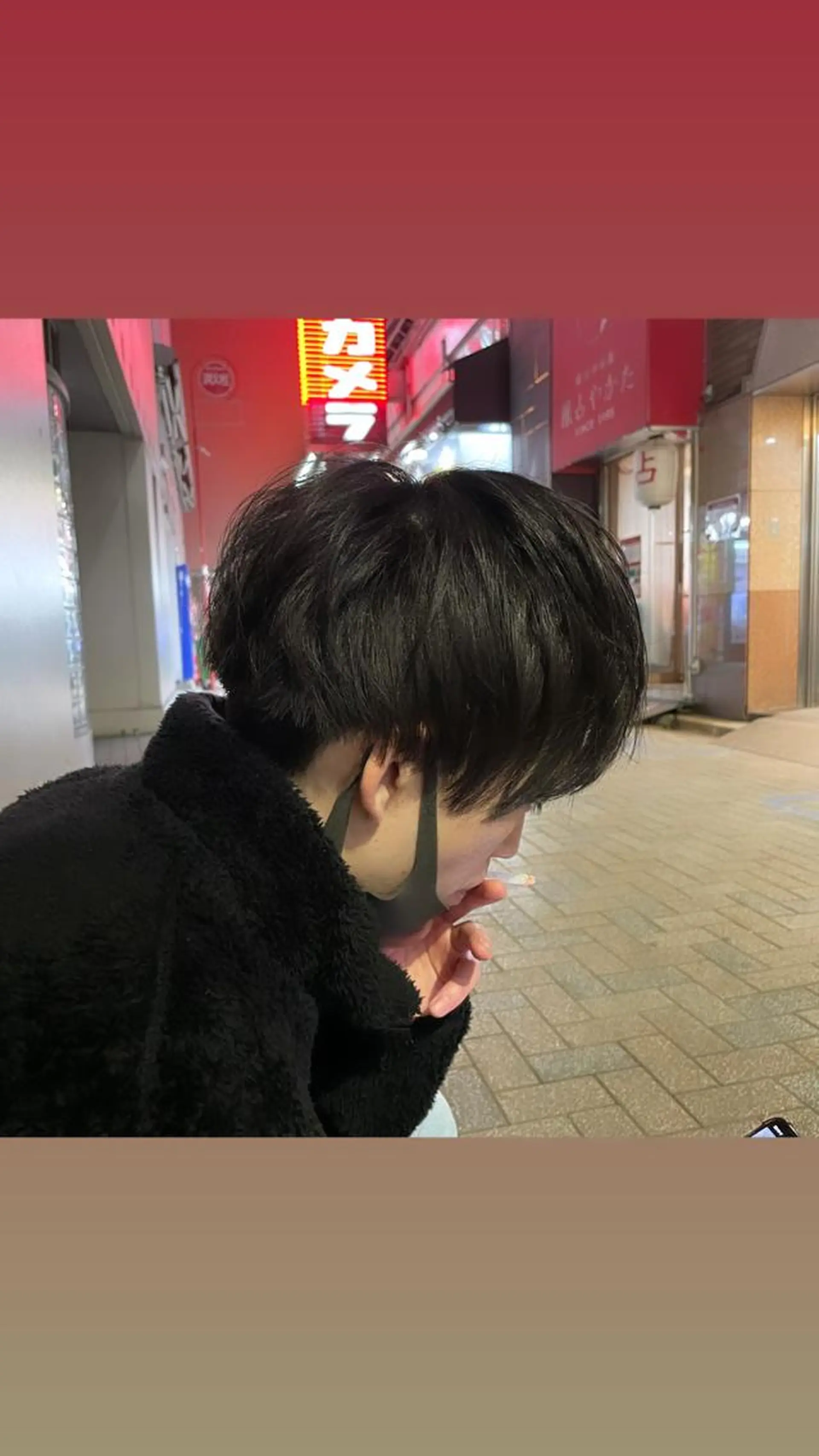 パーマ メンズ マッシュ RAF TOKYO所属・10月限定モニター 髪質改善美髪矯正のヘアスタイル