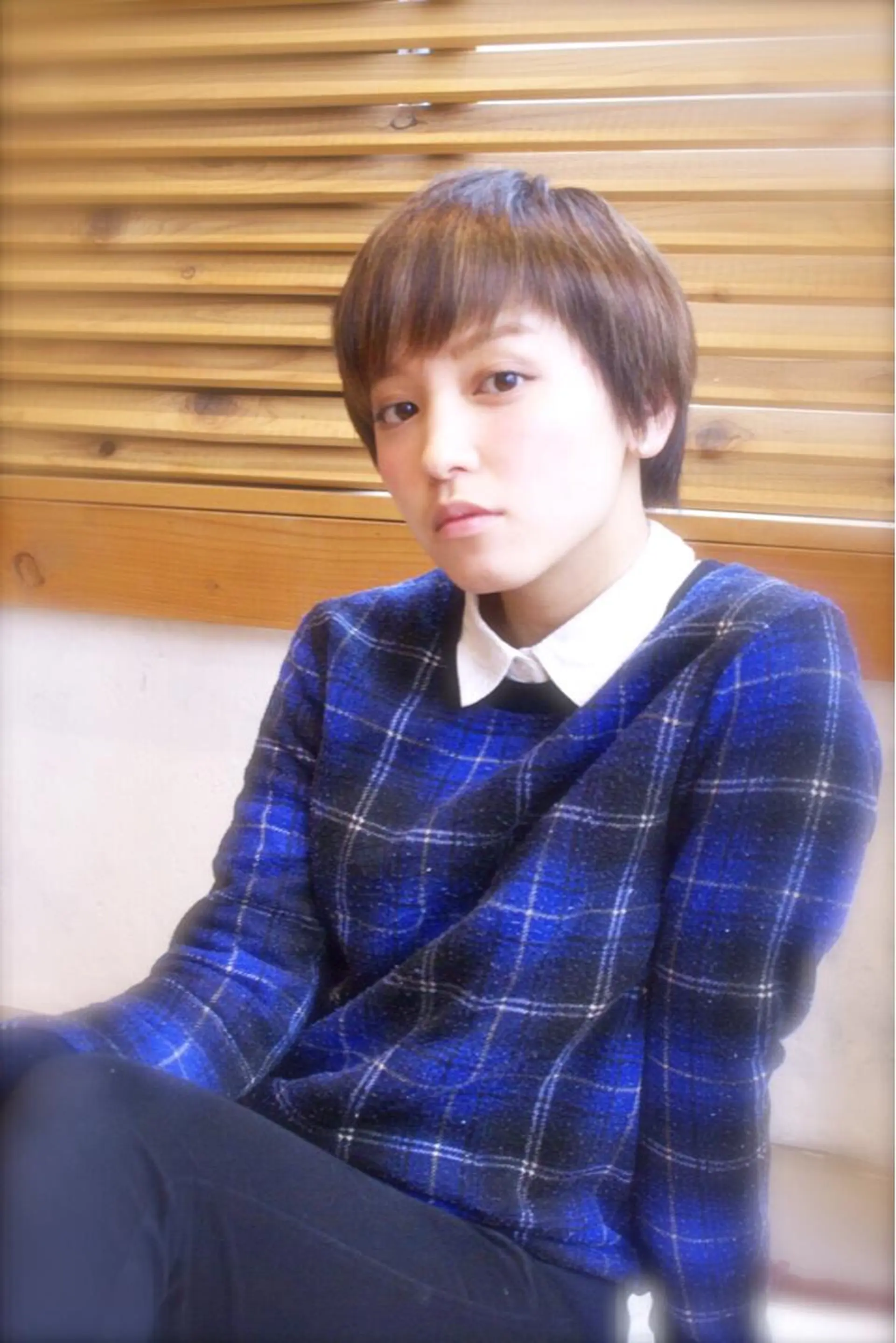 ショート カラー ショートヘア ACT仙川所属・みうら ミウラのヘアスタイル