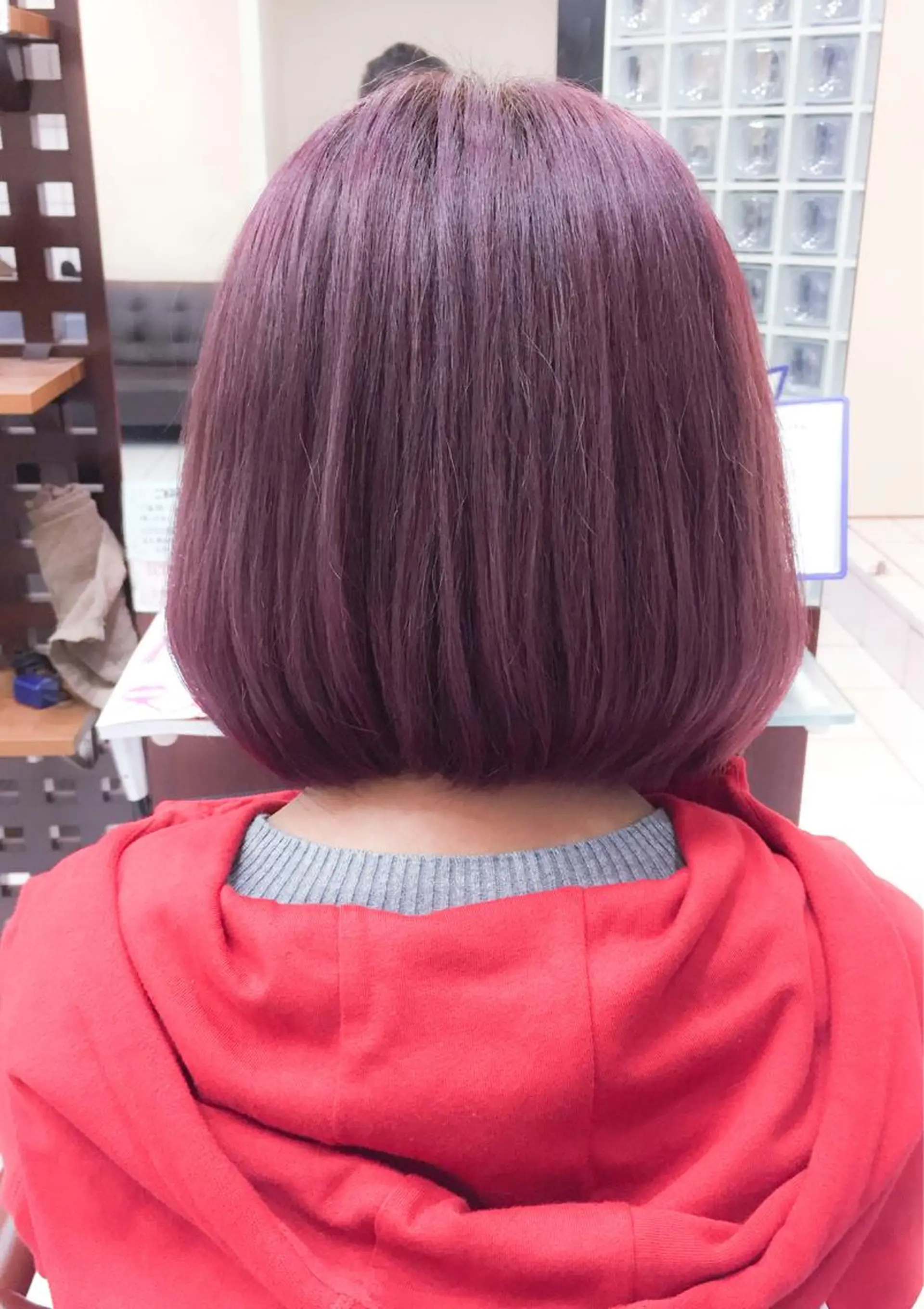 ショート カラー モテ髪透明感❤️ デイズヘアカラーのヘアスタイル