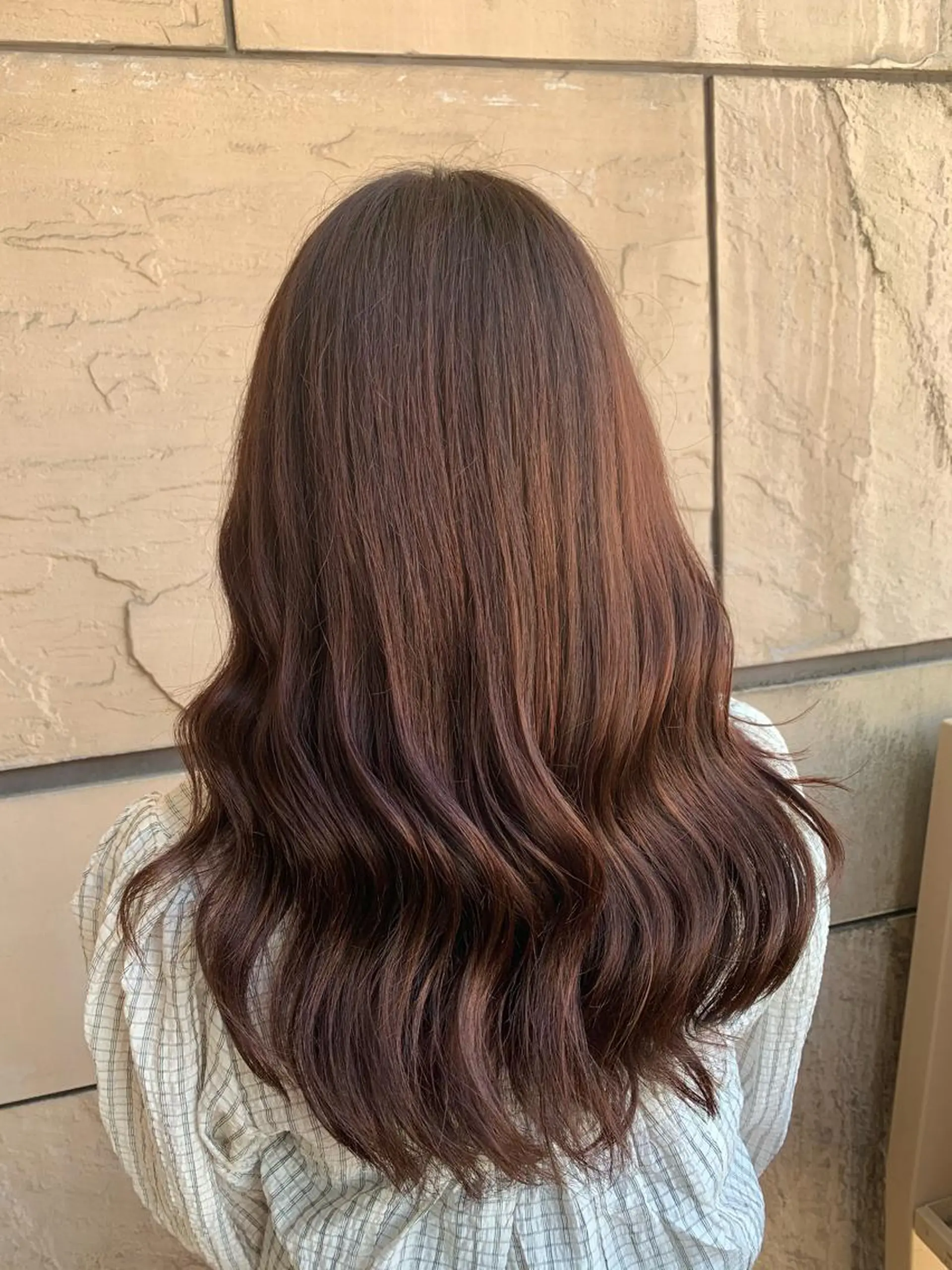 ロング カラー 中川歩　髪質改善 ツヤカラー【横浜】のヘアスタイル