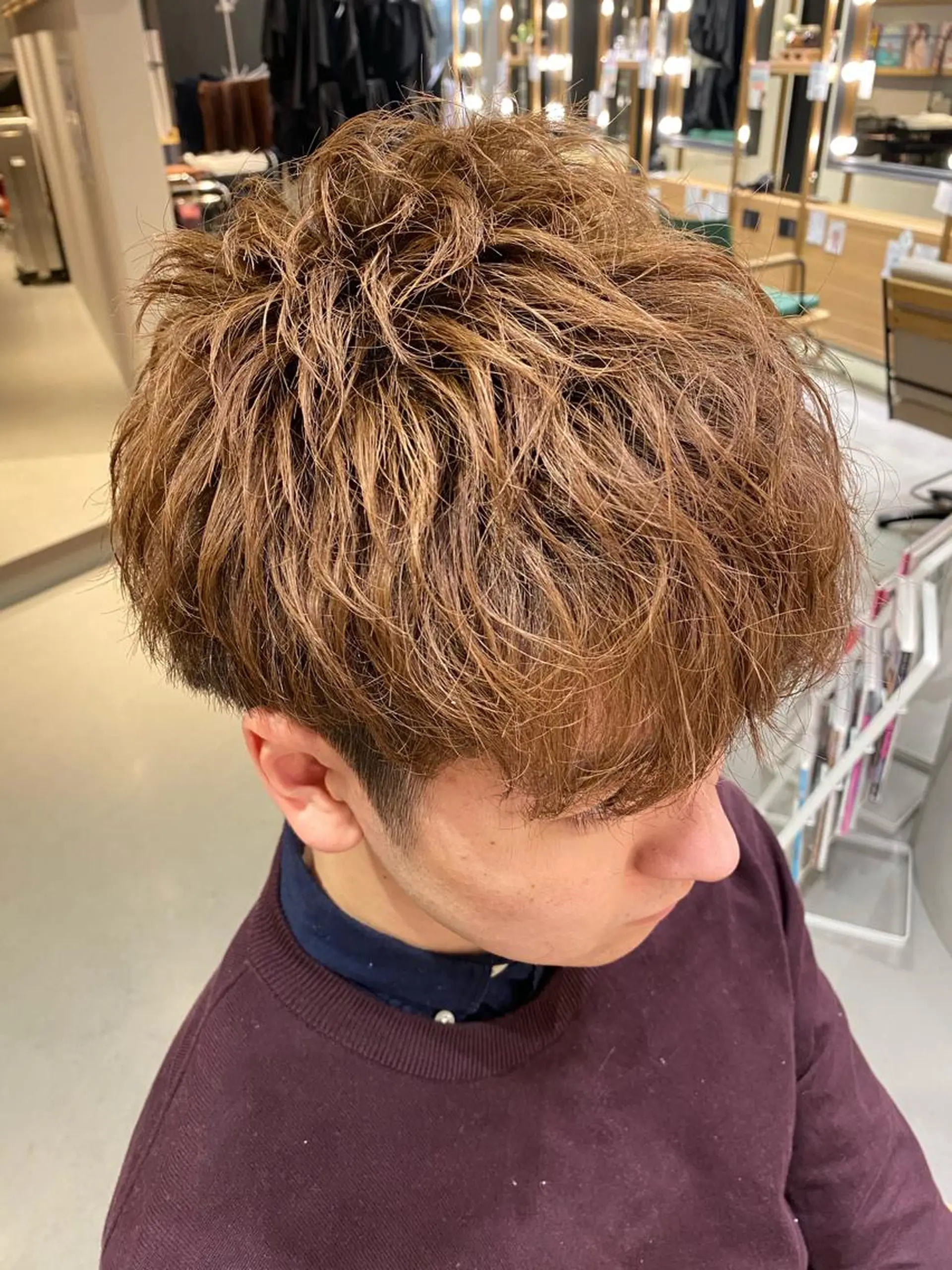 メンズ unopulir Vamos店所属・梅田茶屋町メンズ 専門美容師 山元一平のヘアスタイル